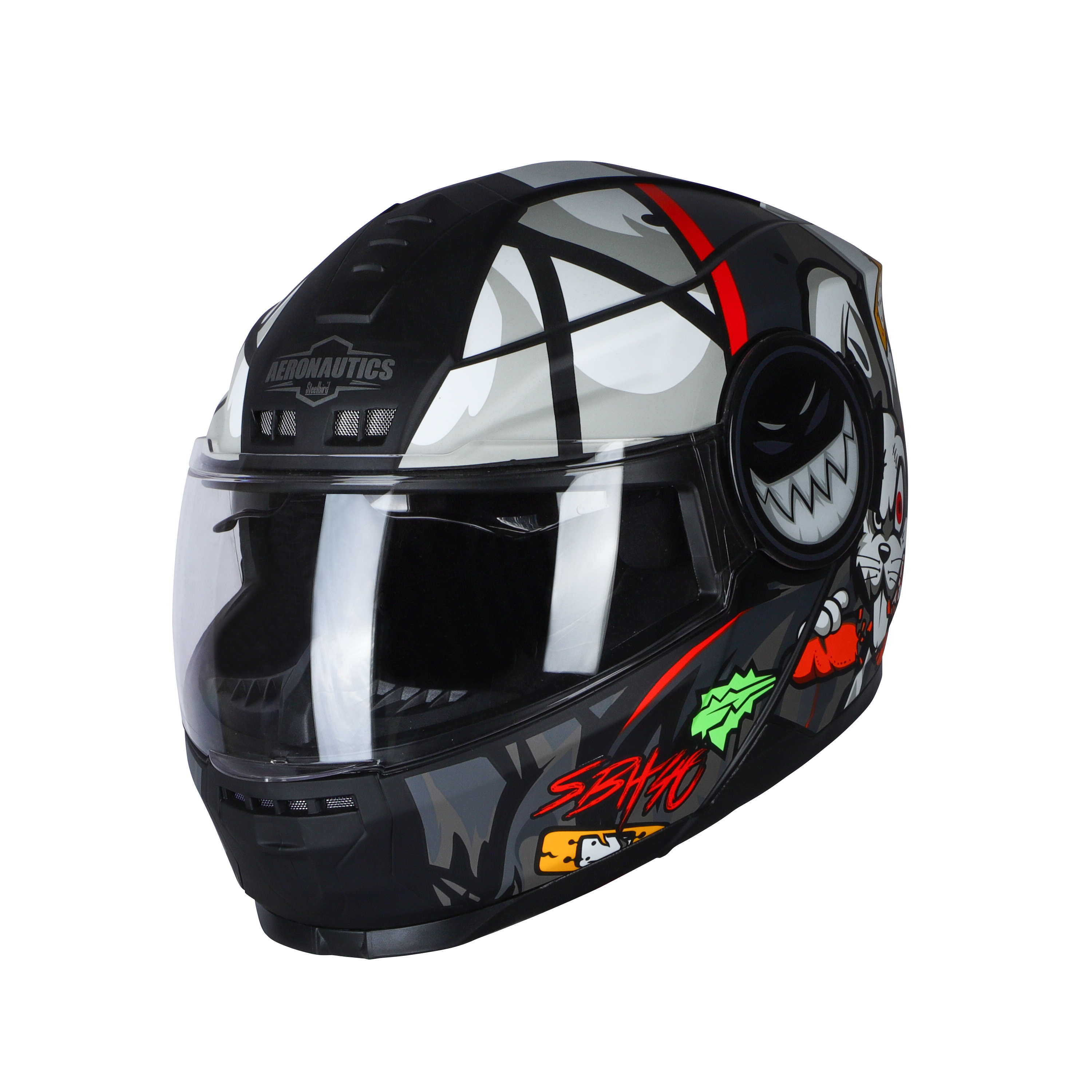 SBH-40 CRAZY DOE (SV) MAT BLACK WITH GREY HIGH END