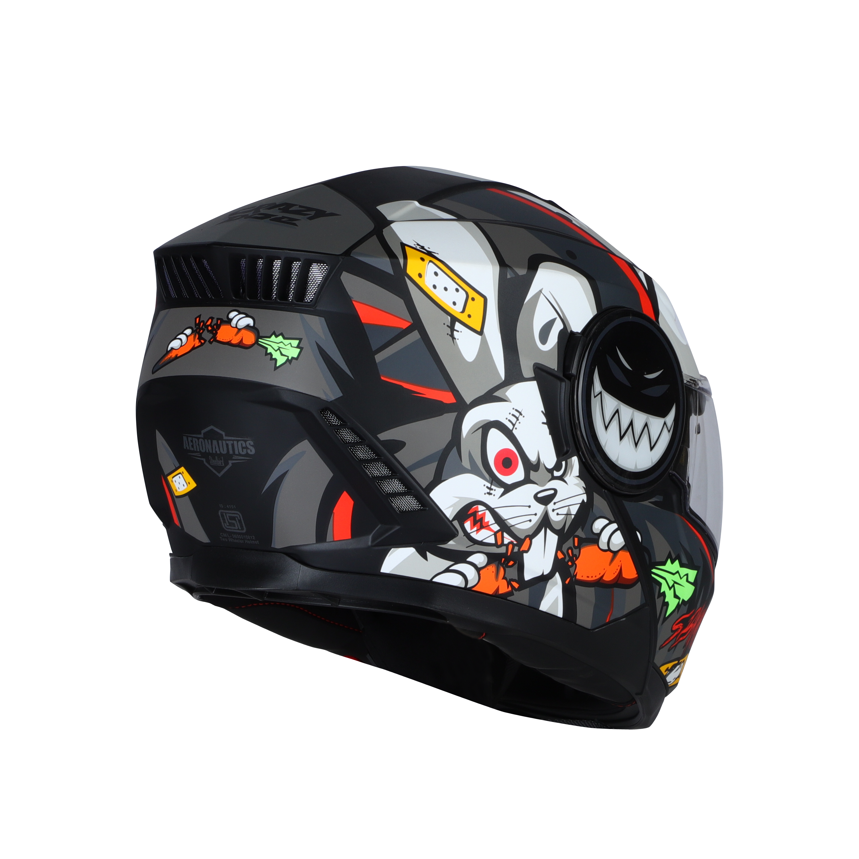 SBH-40 CRAZY DOE (SV) MAT BLACK WITH GREY HIGH END