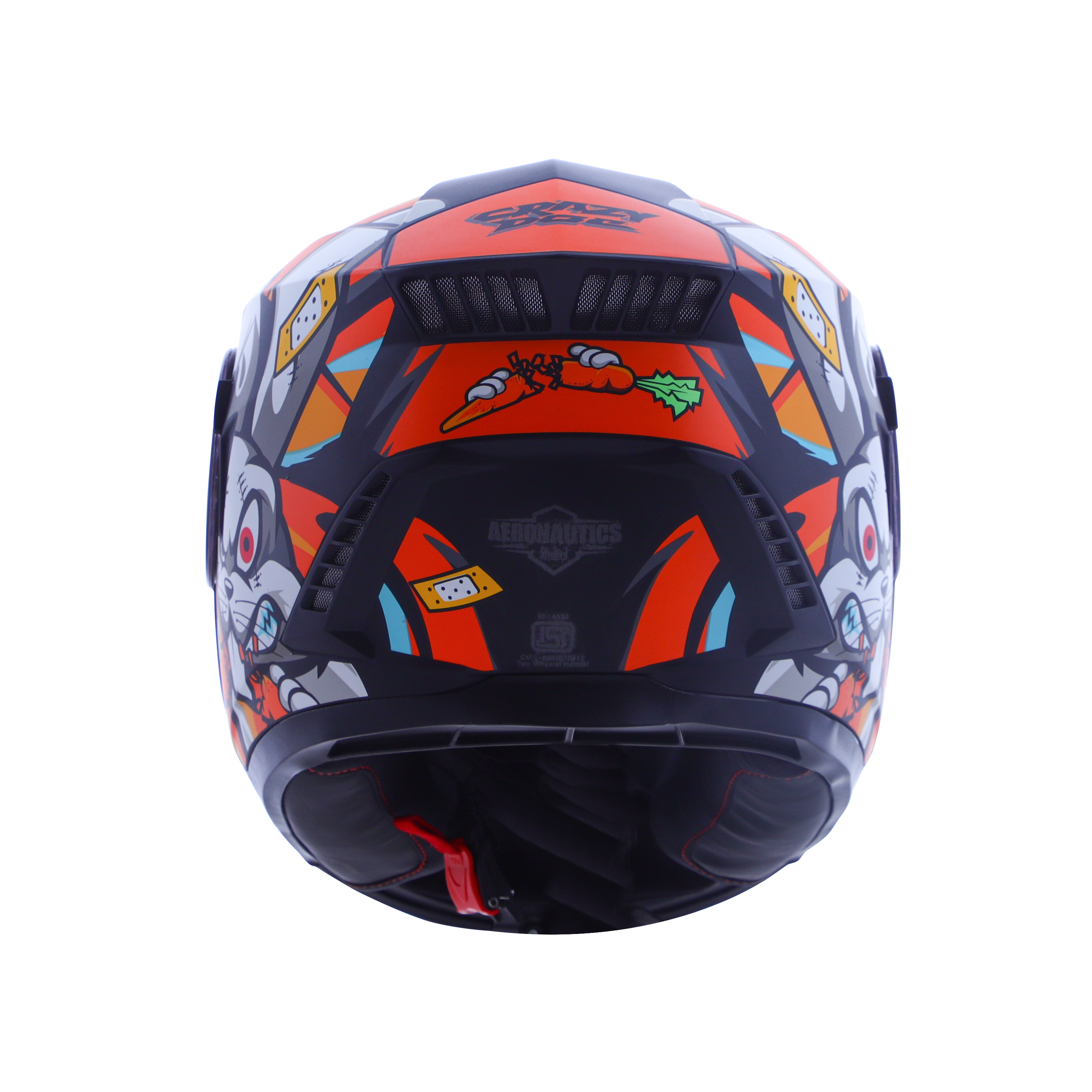 SBH-40 CRAZY DOE (ISS) GLOSSY BLACK WITH ORANGE HIGH END
