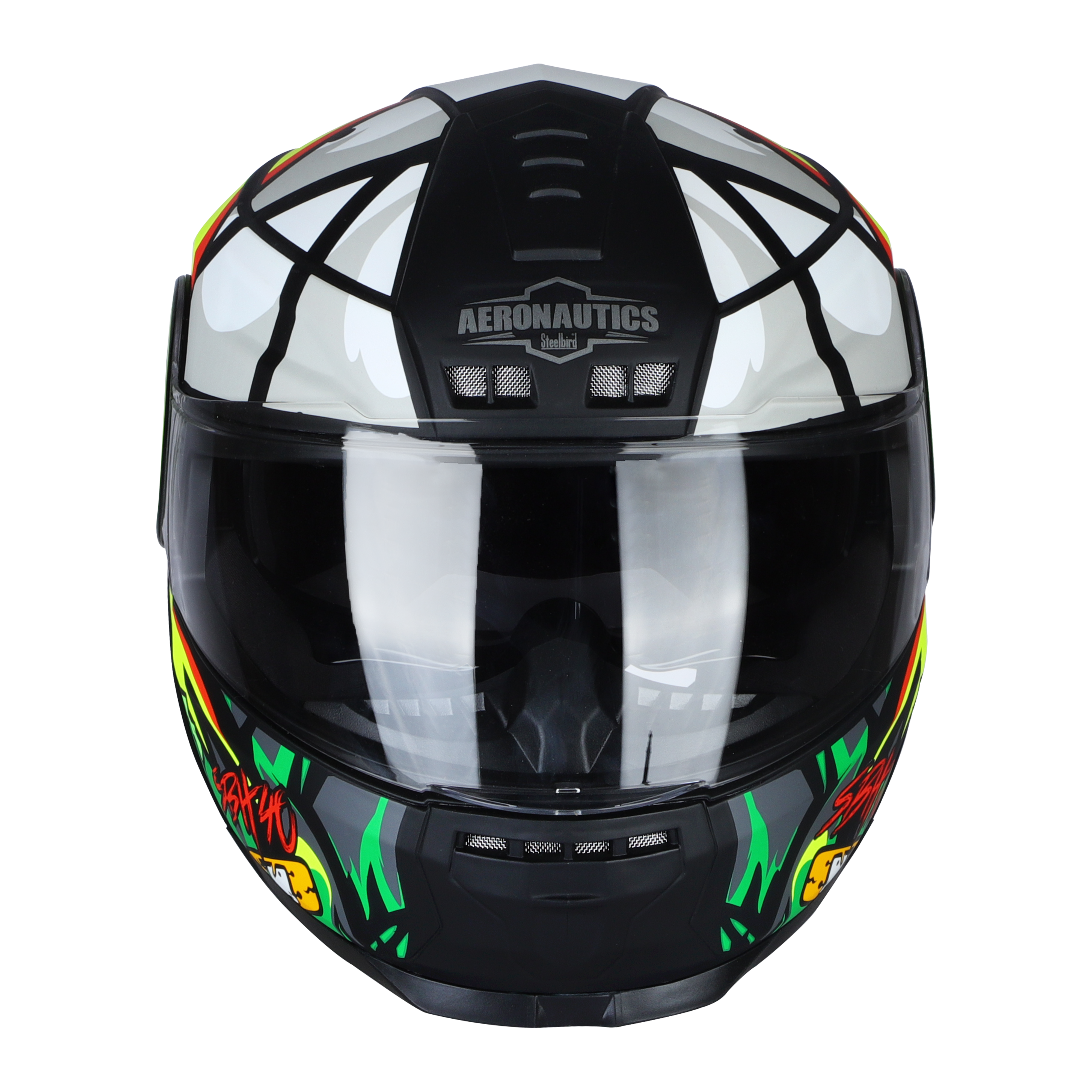 SBH-40 CRAZY DOE (ISS) MAT BLACK WITH GREEN HIGH END