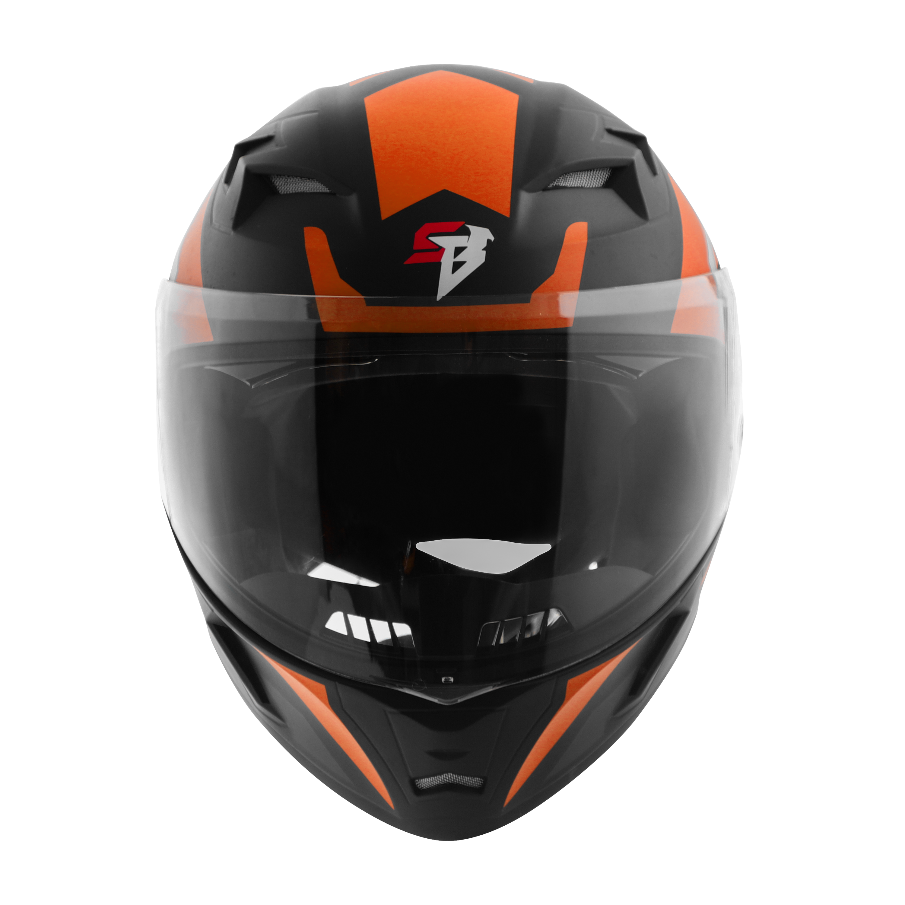 SBA-21 AIR (SV) GLOSSY BLACK WITH ORANGE WITH HIGH END INTERIOR