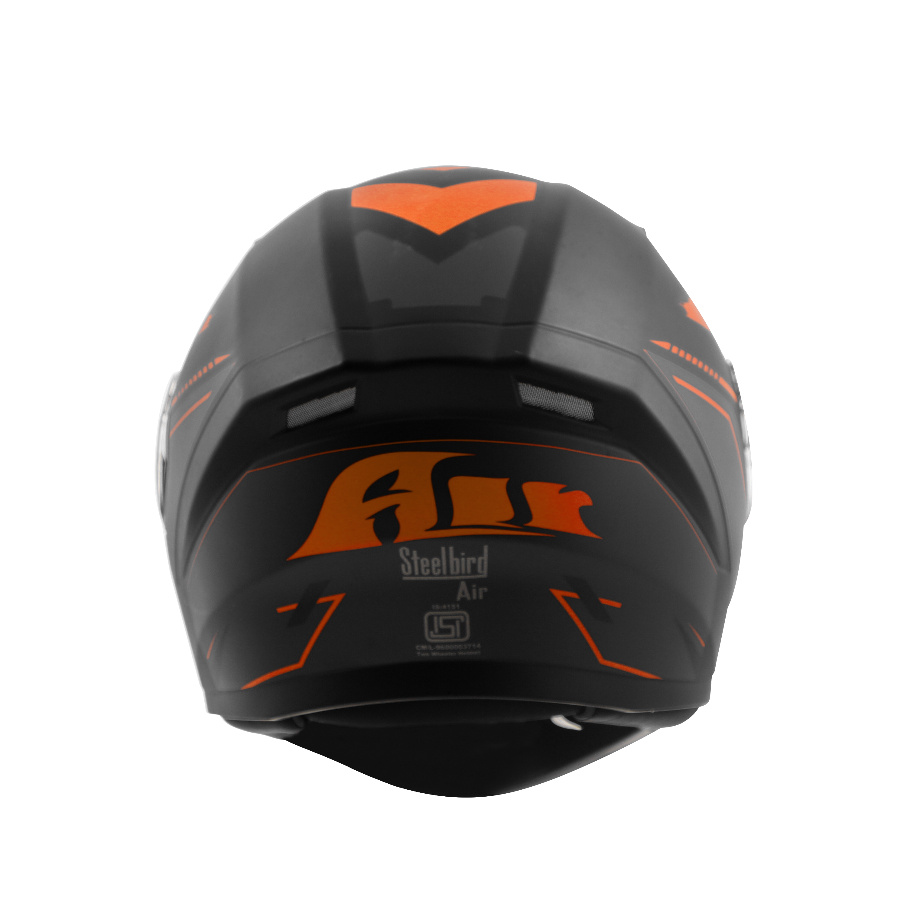 SBA-21 AIR (SV) GLOSSY BLACK WITH ORANGE WITH HIGH END INTERIOR