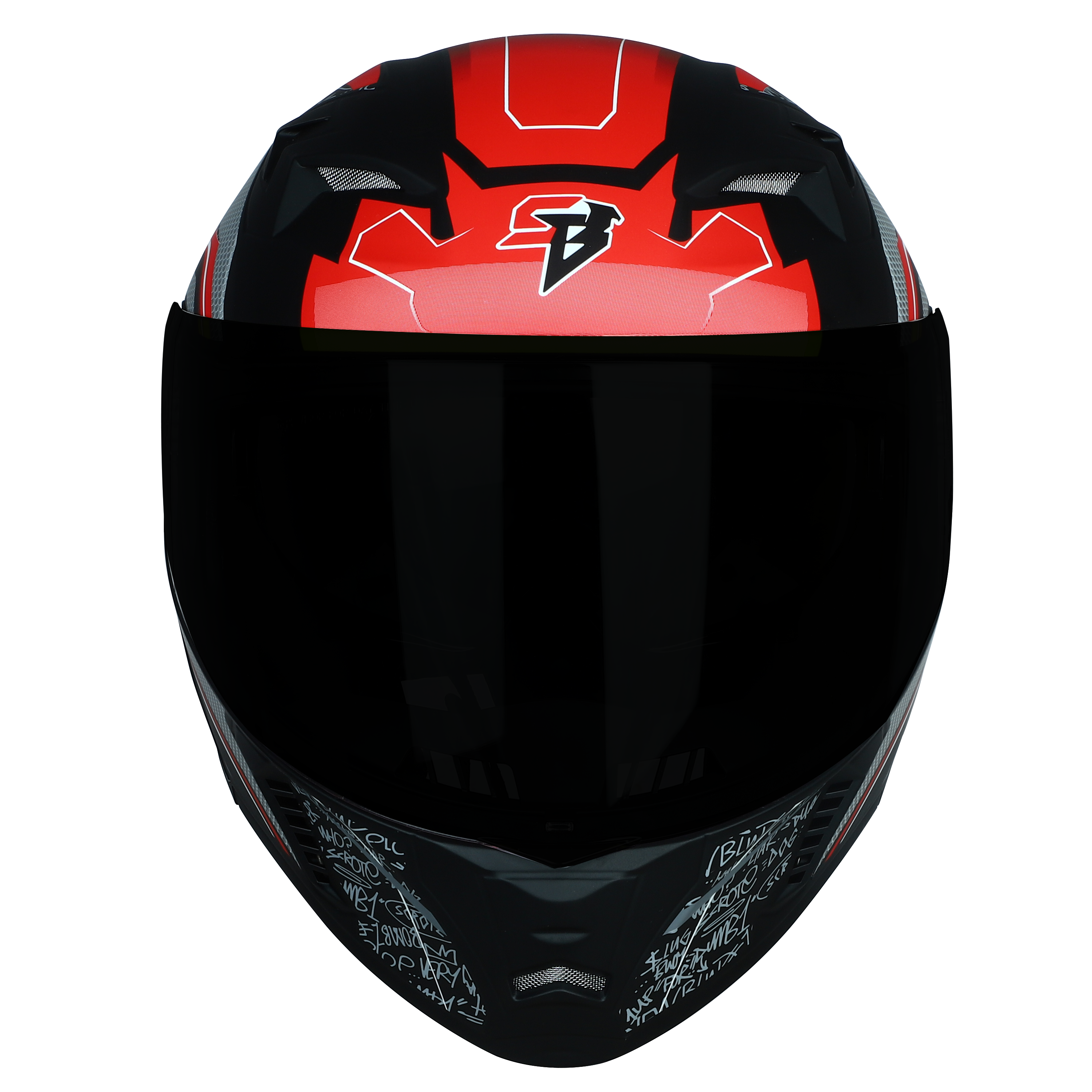 SBA-20 Racer Glossy Black With Red