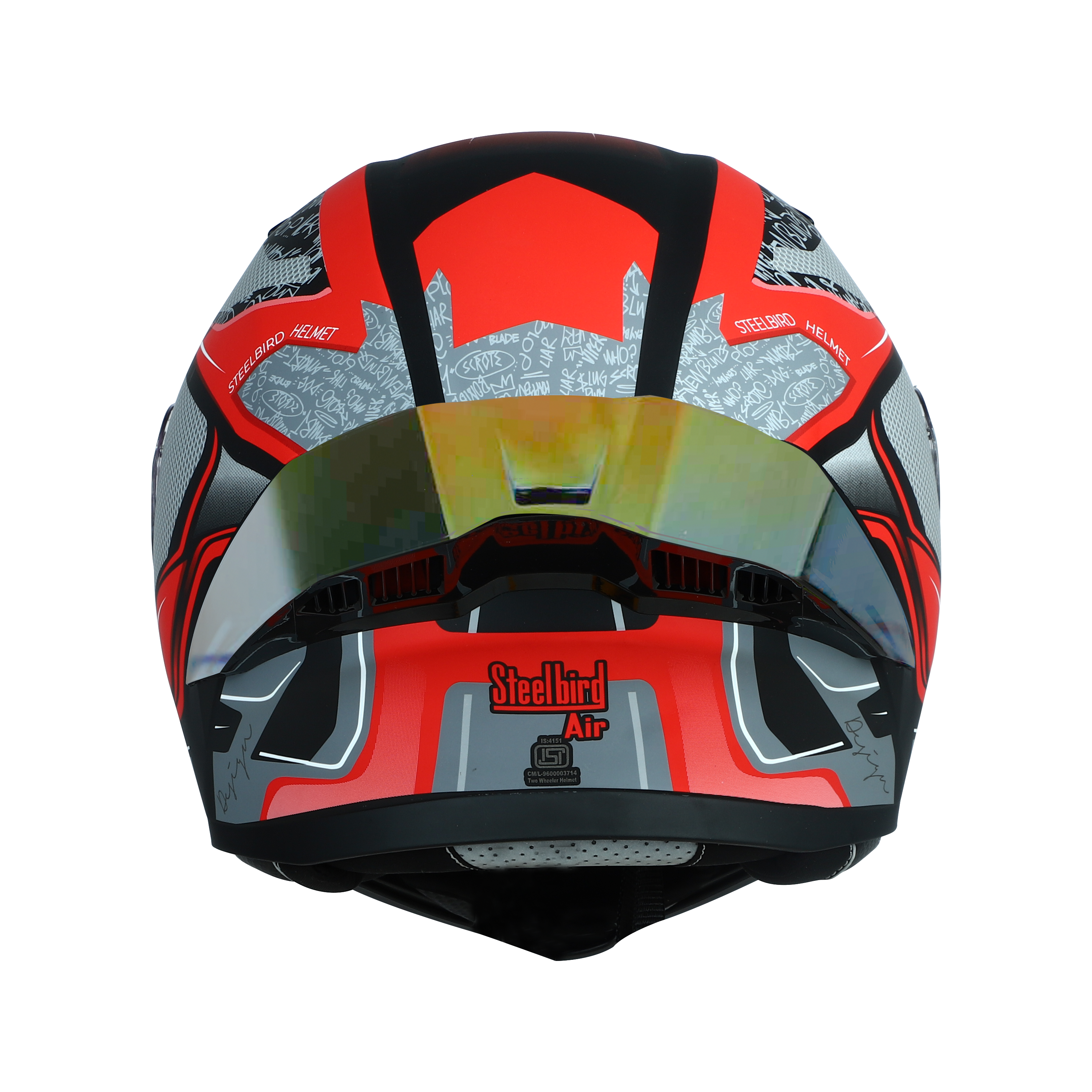 SBA-20 ISS Racer Glossy Black With Red