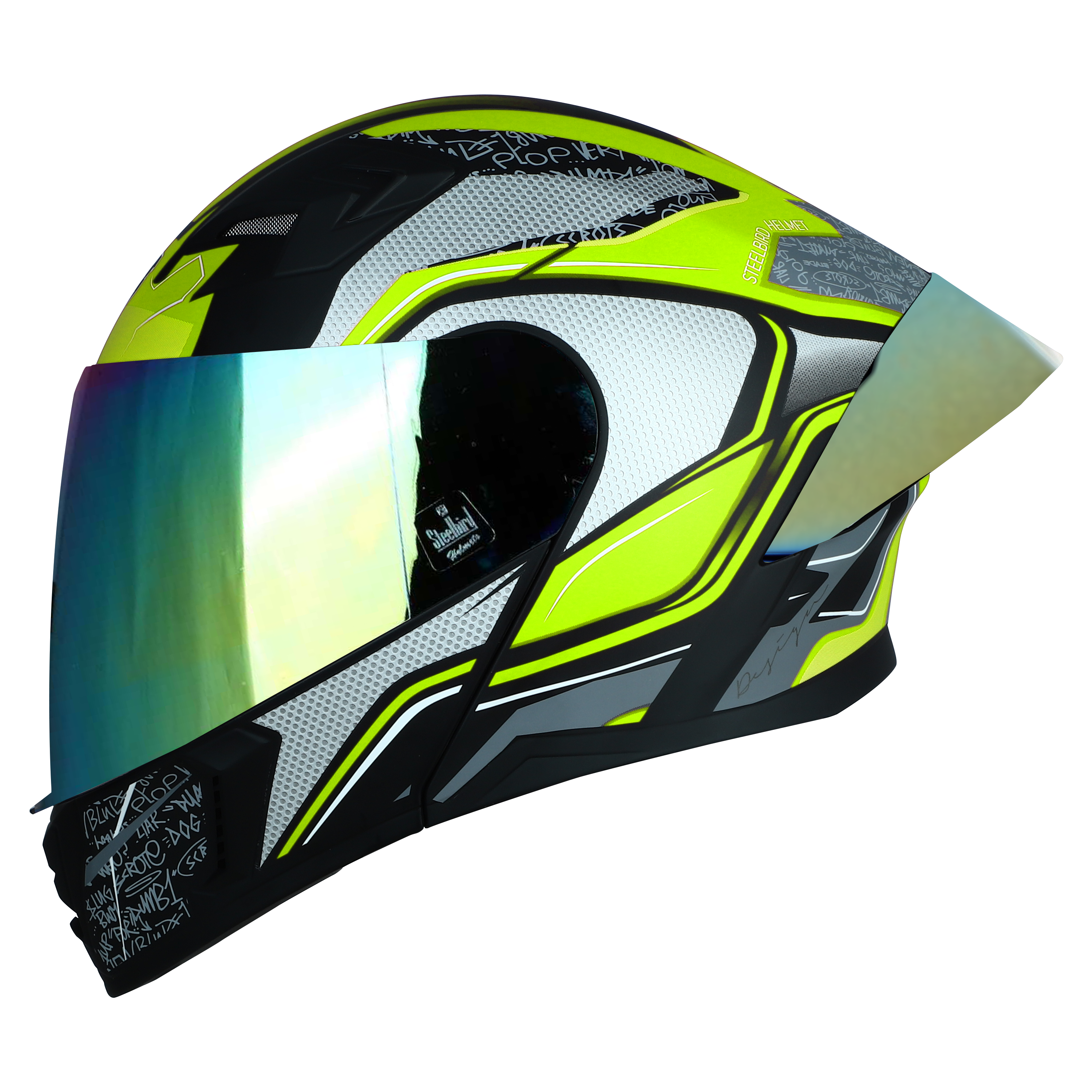 SBA-20 ISS Racer Glossy Black With Neon