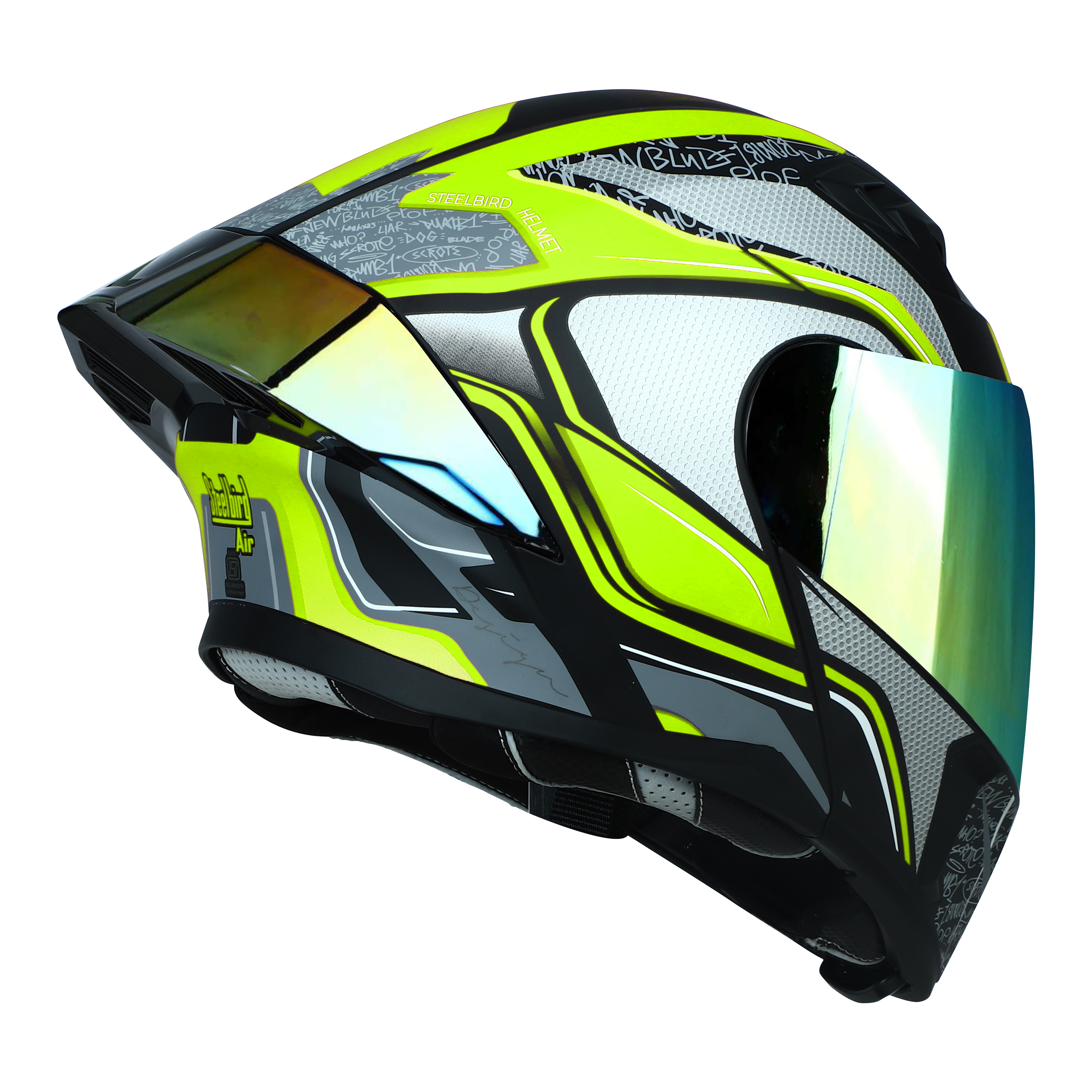 SBA-20 ISS Racer Glossy Black With Neon