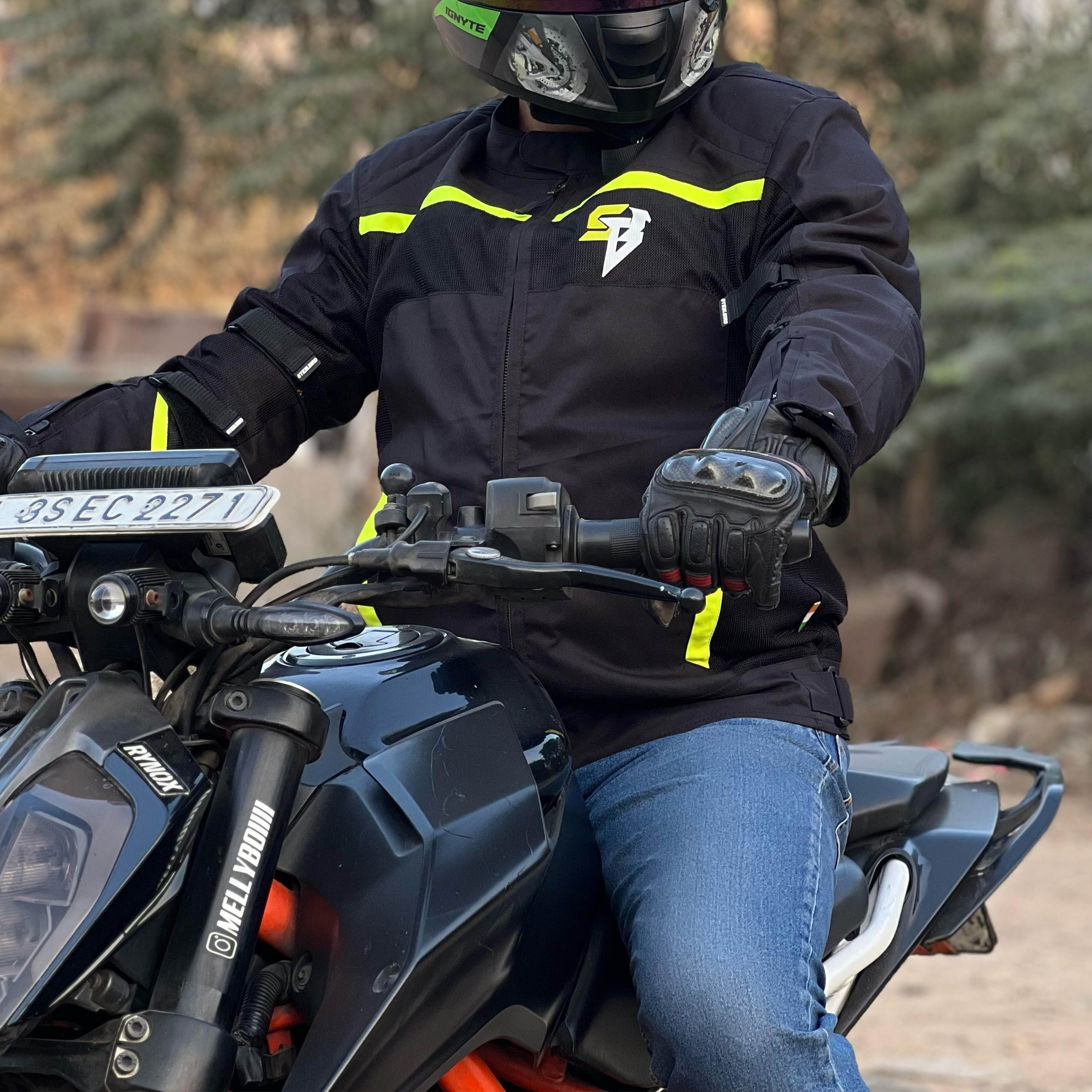 Steelbird Zojila Z2 Riding Jacket With Impact Protection And Abrasion Resistance