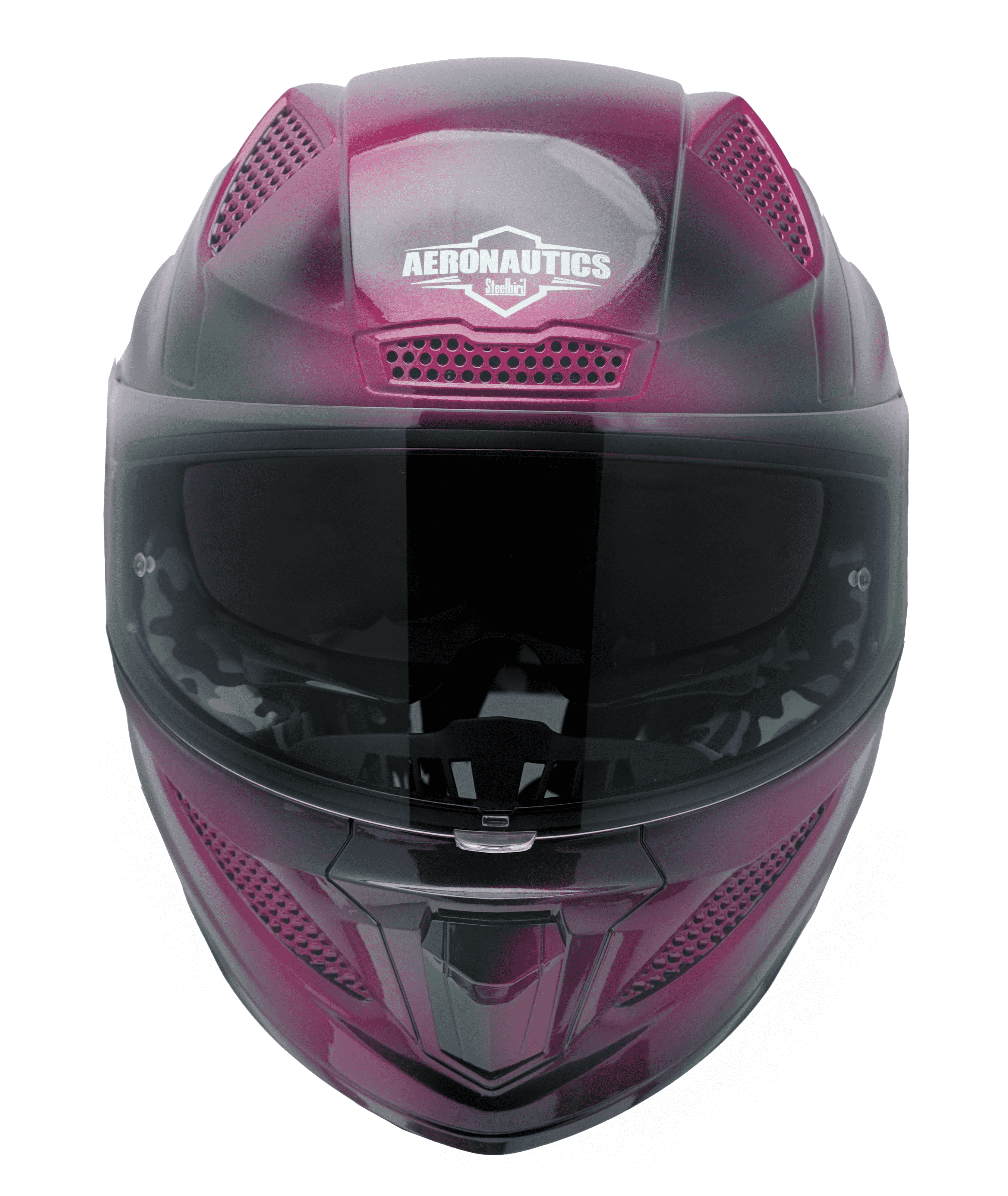 SBH-25 ISS BREEZE ON OMBRE GLOSSY BLACK WITH M. PINK