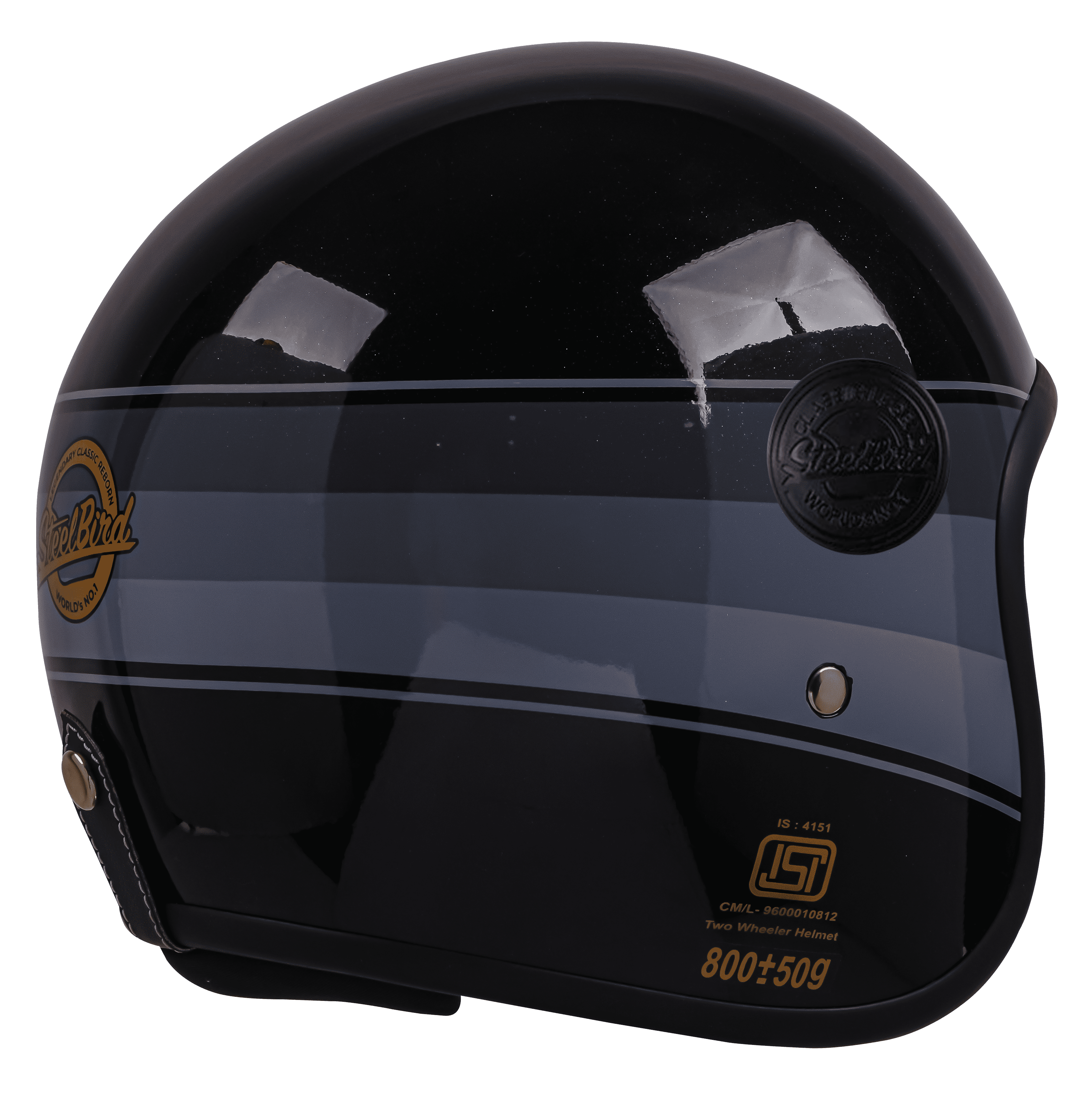 SBH-55 VINTAGE S1 MAT BLACK WITH GREY
