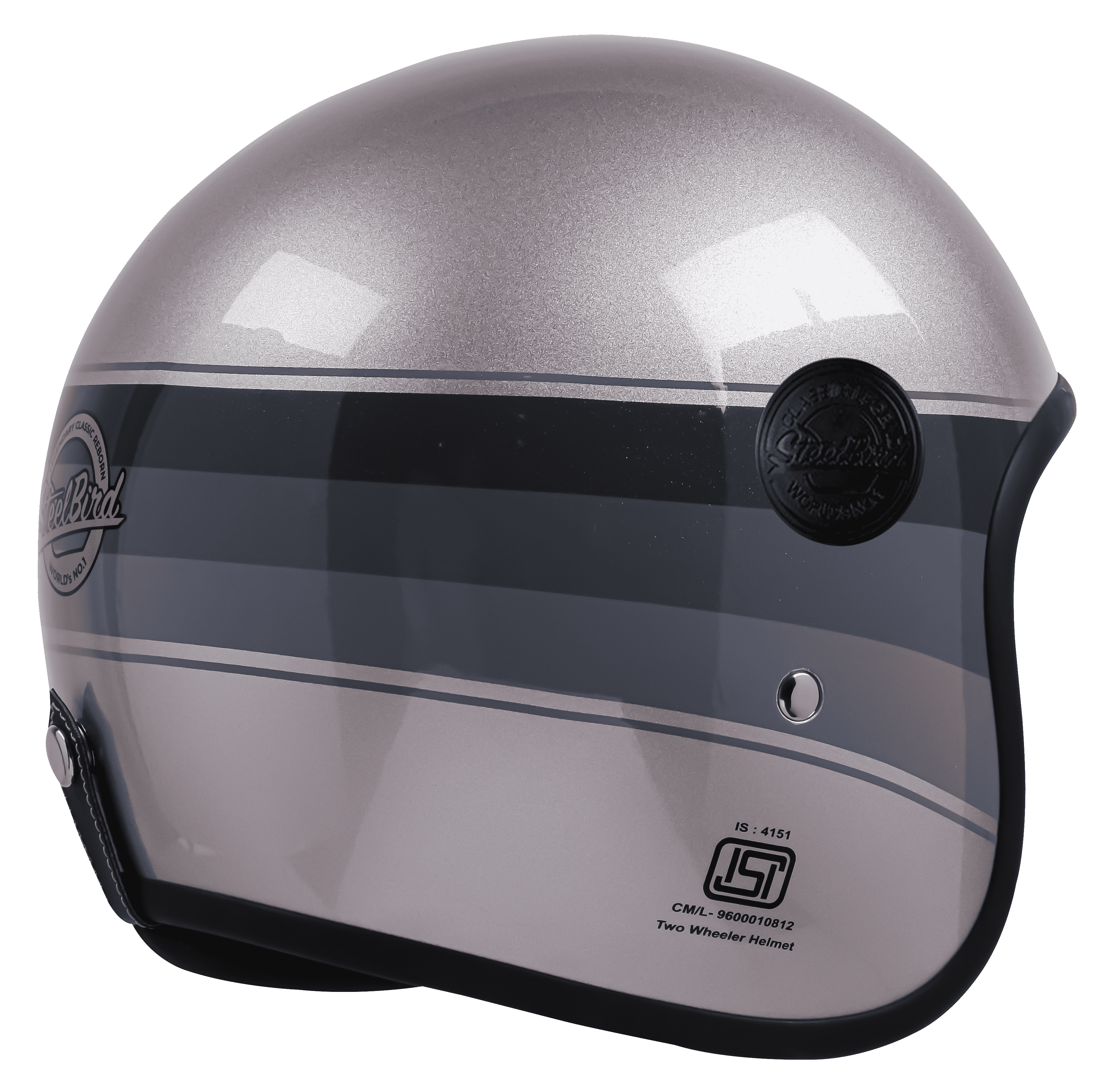 SBH-55 VINTAGE S1 MAT SILVER WITH GREY