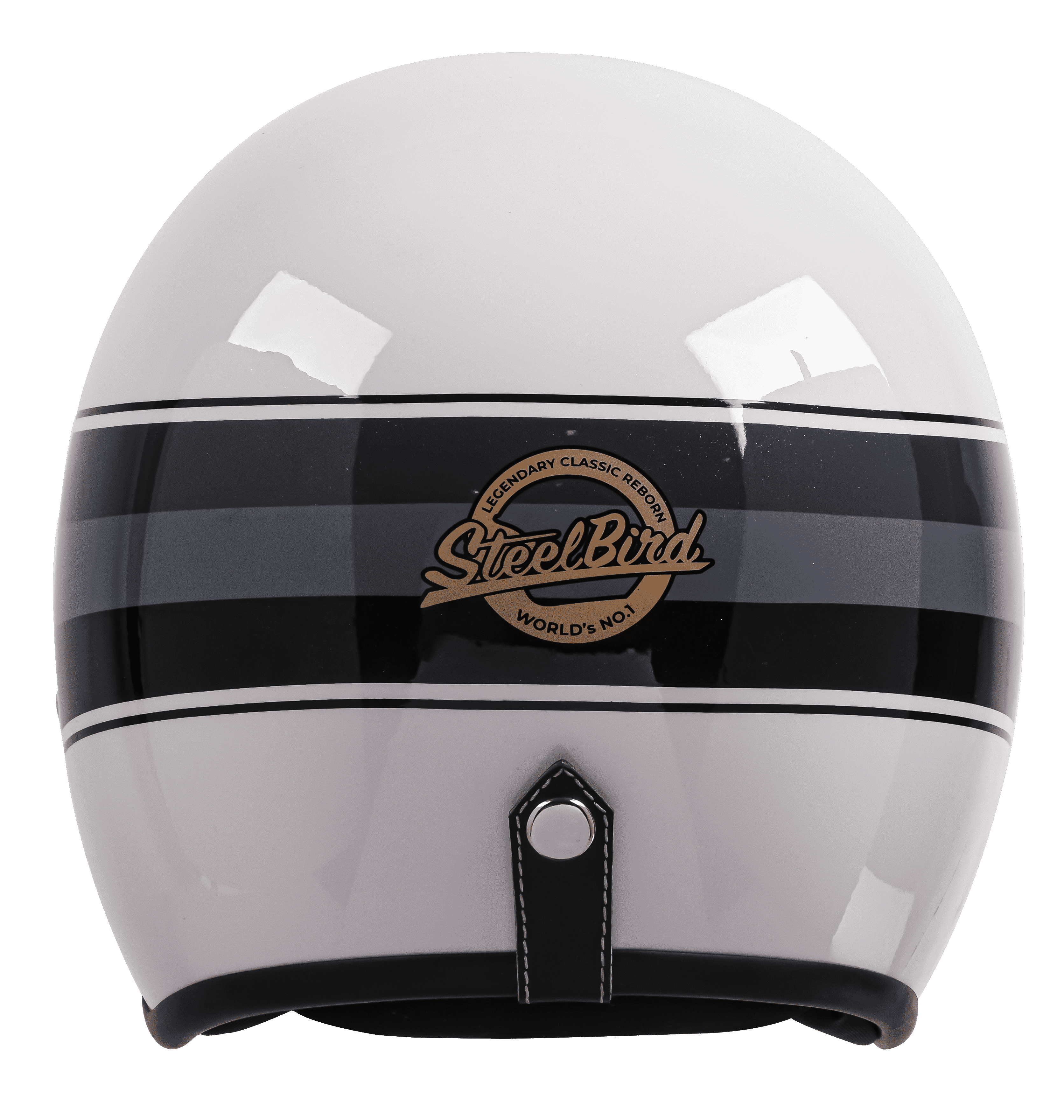 SBH-55 VINTAGE S1 MAT WHITE WITH BLACK