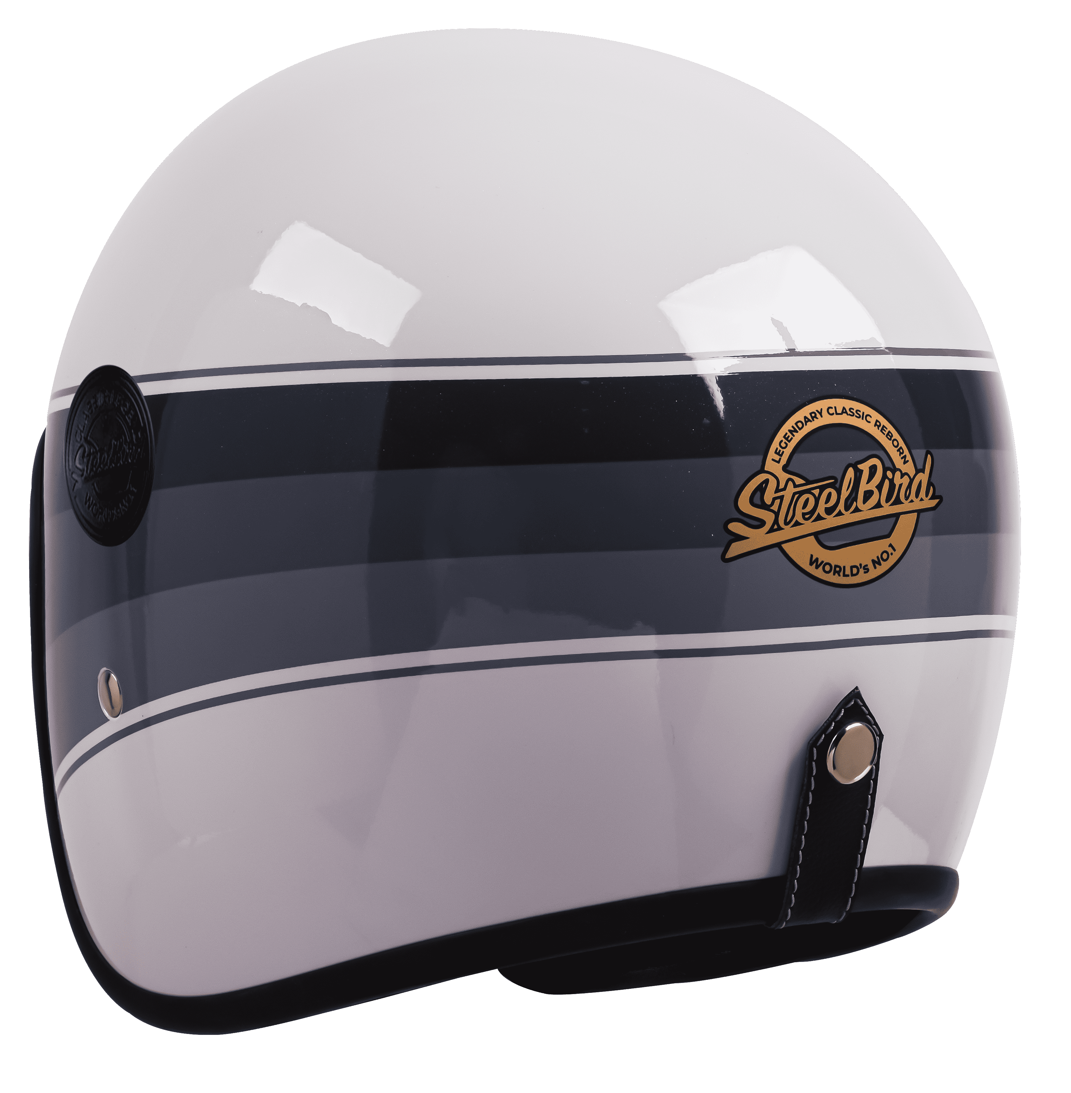 SBH-55 VINTAGE S1 MAT WHITE WITH GREY