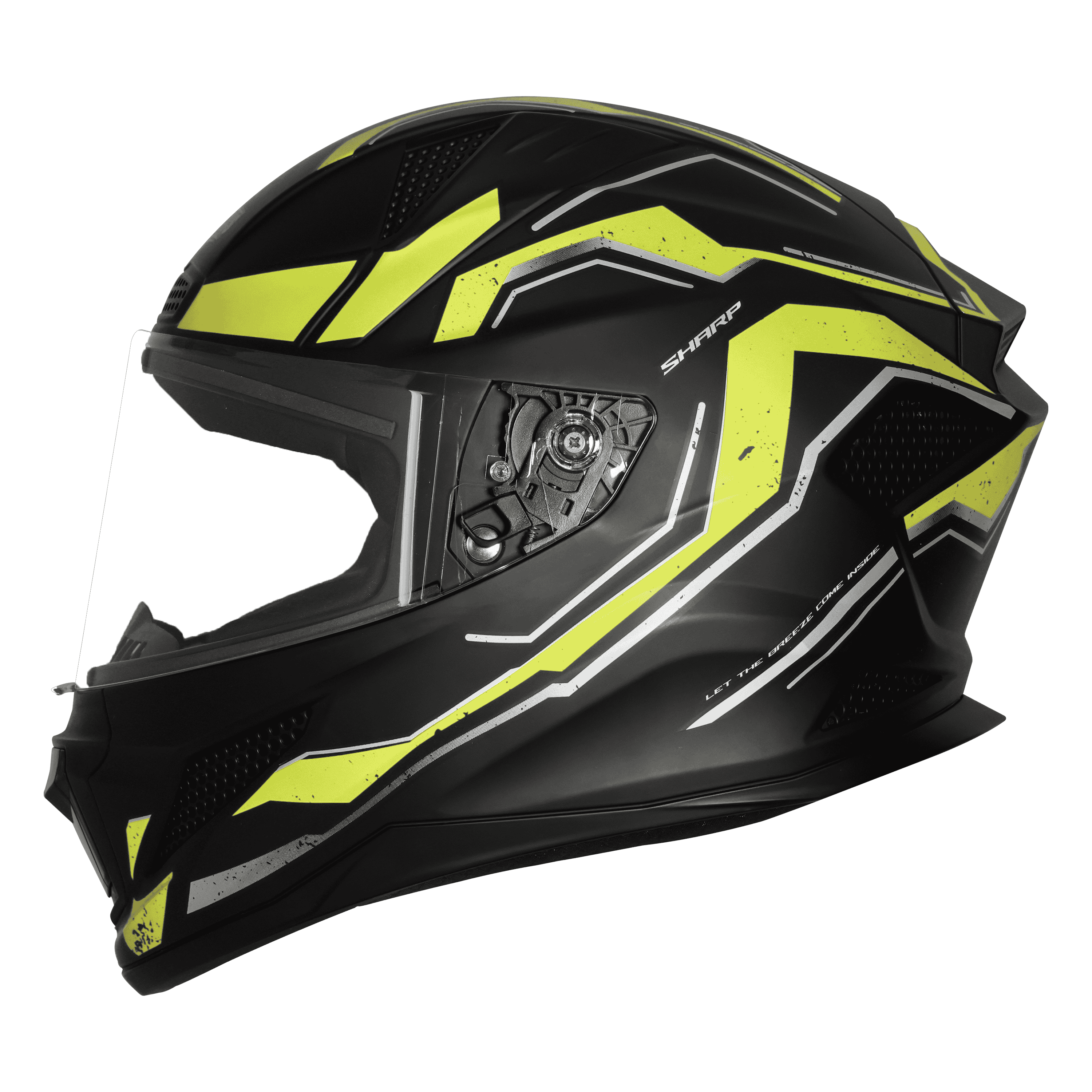 SBH-25 SV SHARP SPIRIT MAT BLACK WITH NEON