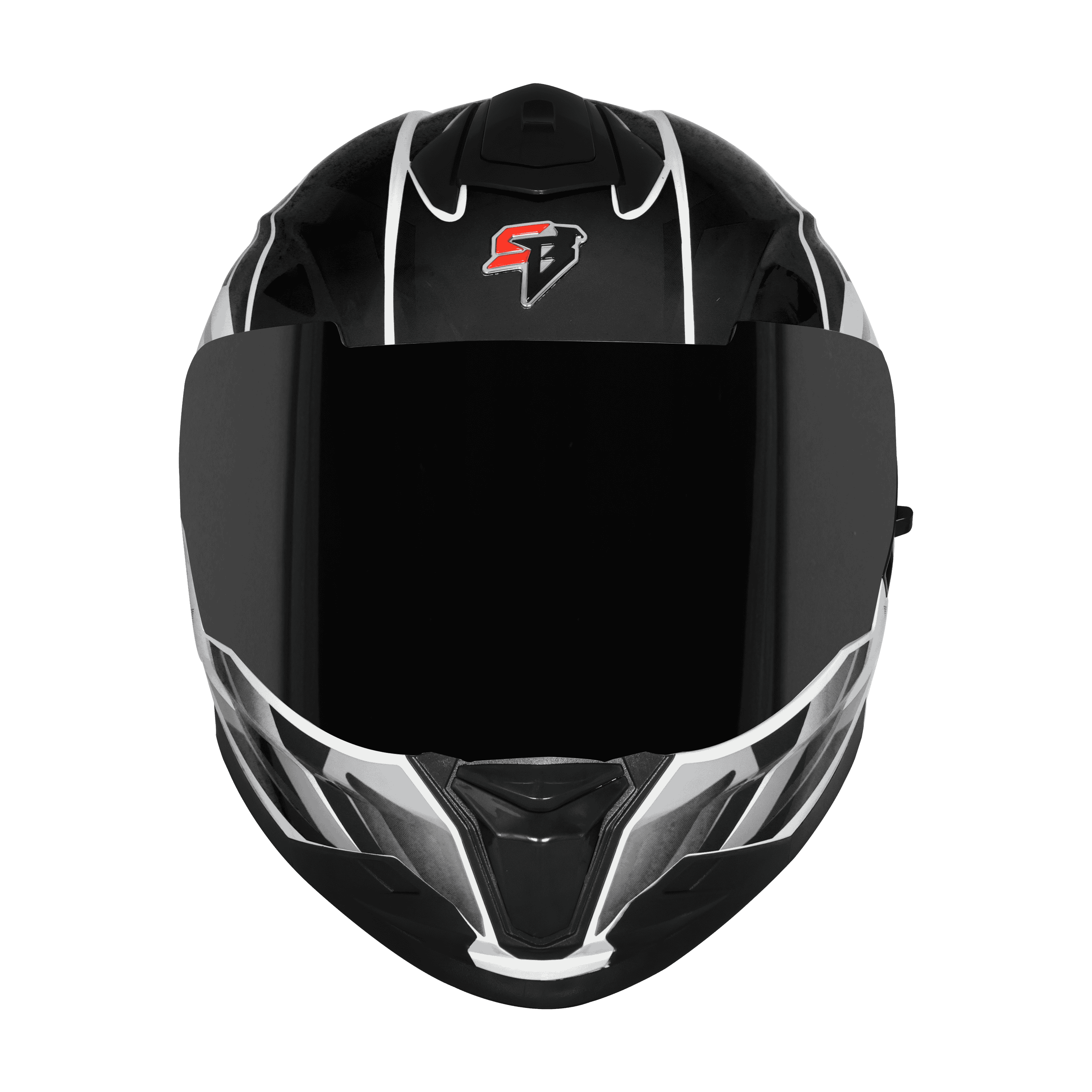 SBH-57 ISS FIGHTER F4 GLOSSY WHITE WITH BLACK