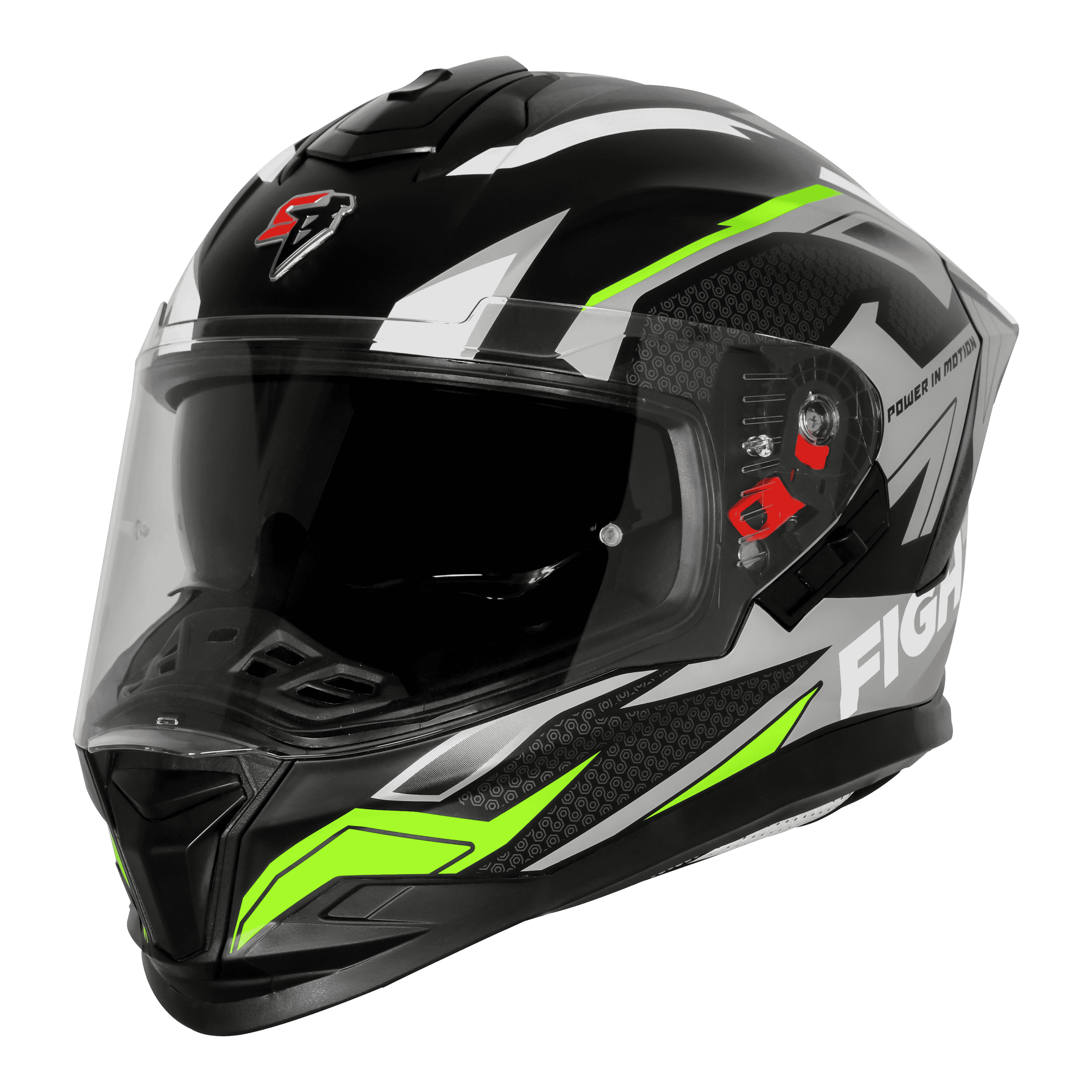 SBH-57 ISS FIGHTER F7 MAT BLACK WITH GREY 