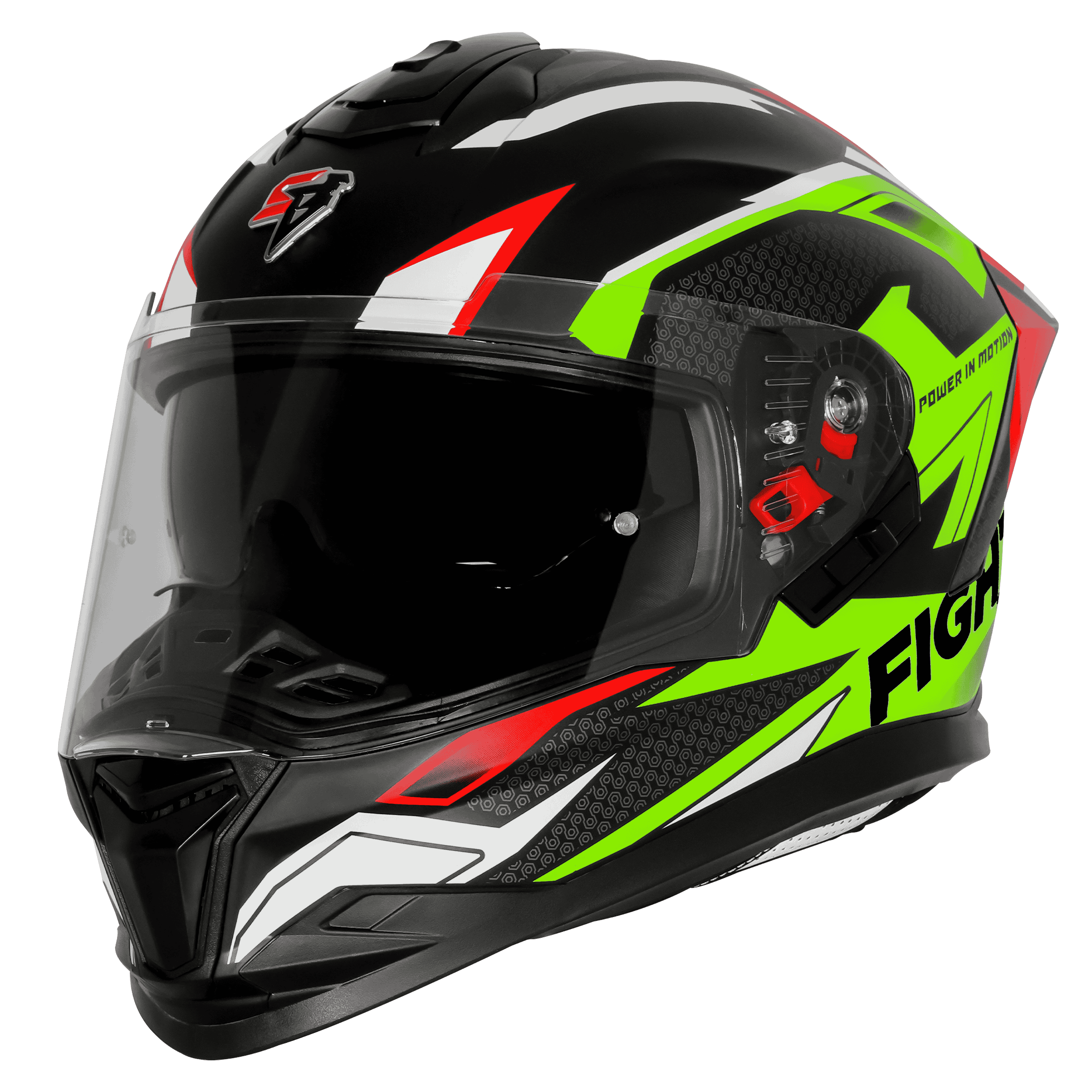 SBH-57 ISS FIGHTER F7 MAT BLACK WITH NEON