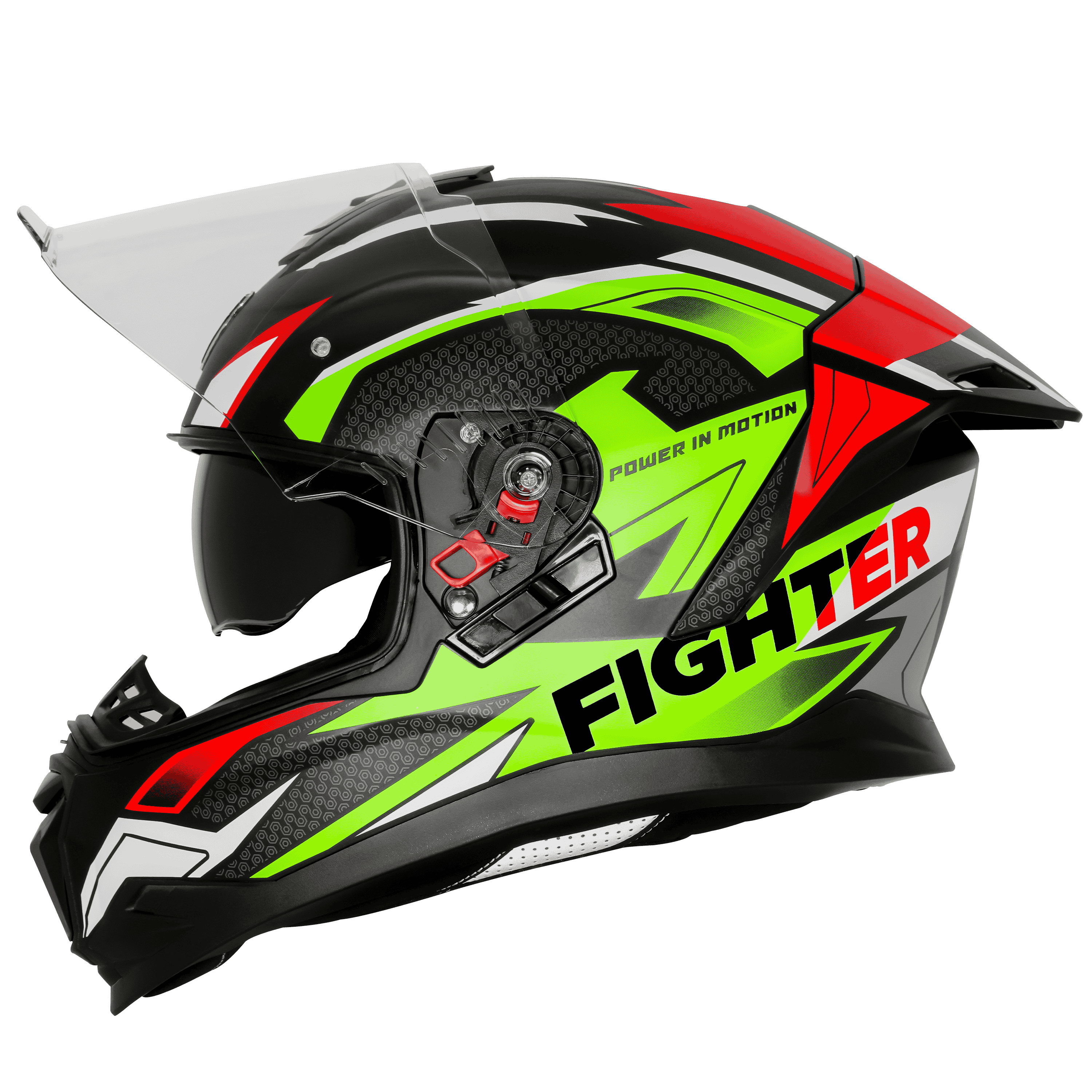 SBH-57 ISS FIGHTER F7 MAT BLACK WITH NEON