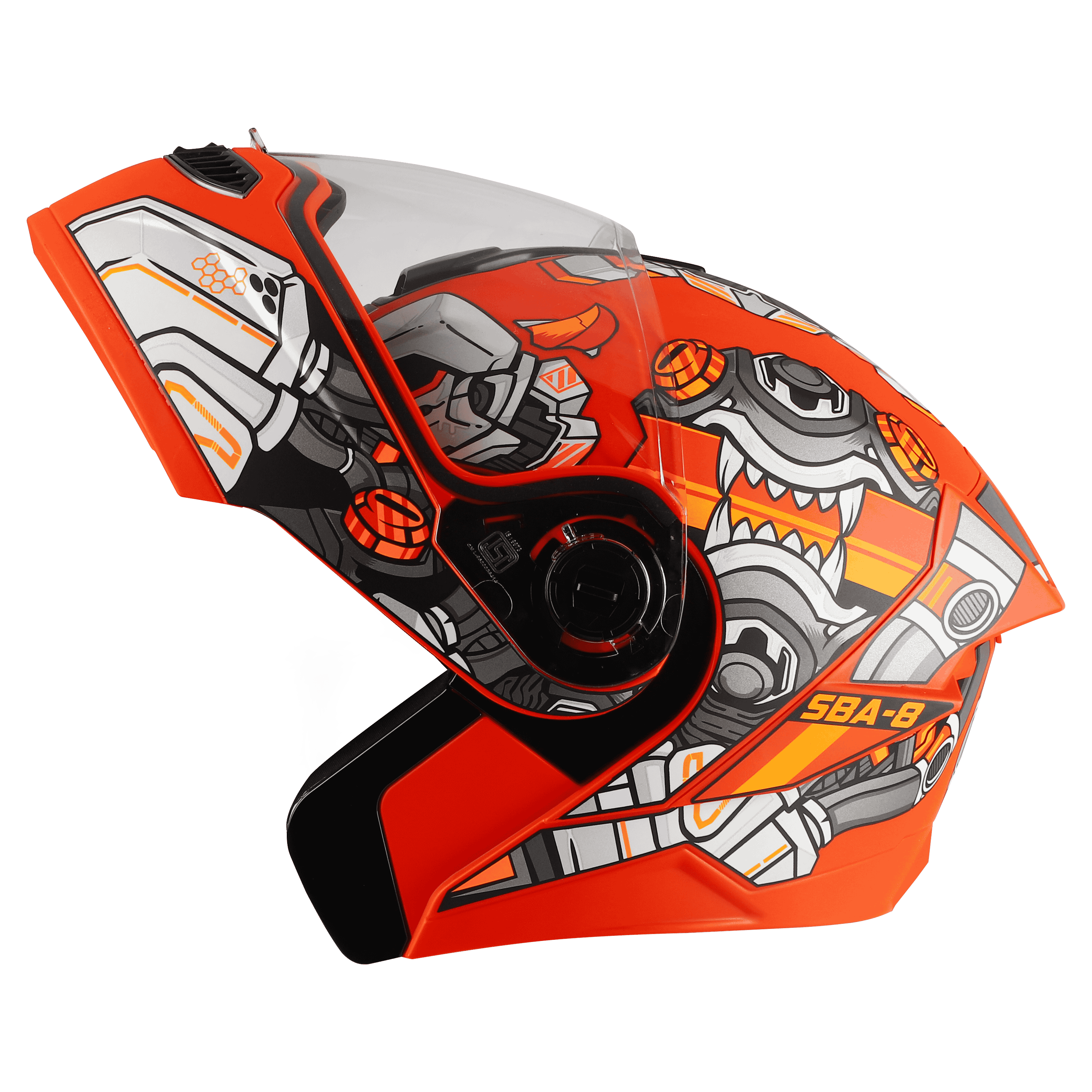 SBA-8 DIZIMON GLOSSY RED WITH RED