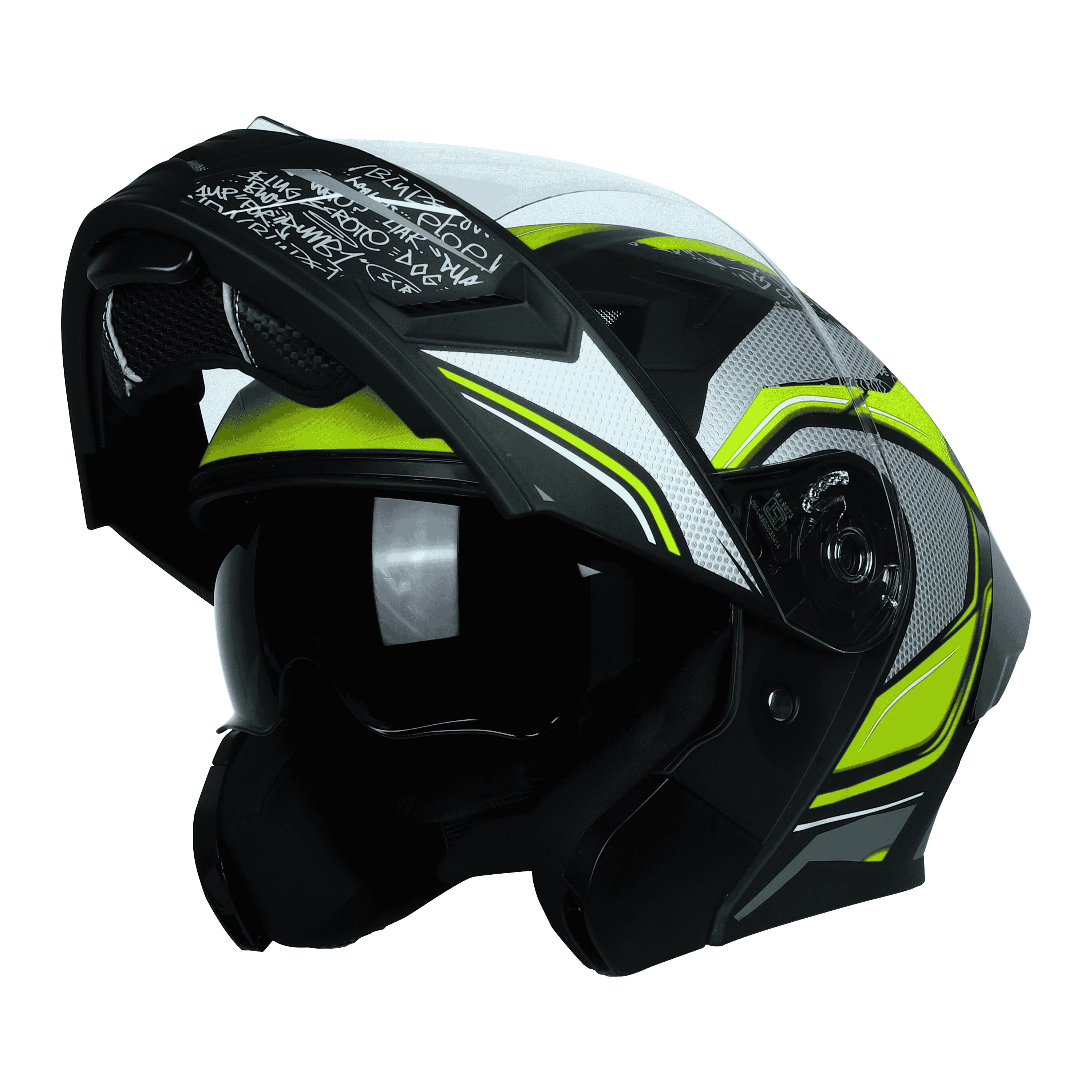 SBA-20 ISS Racer Mat Black With Neon