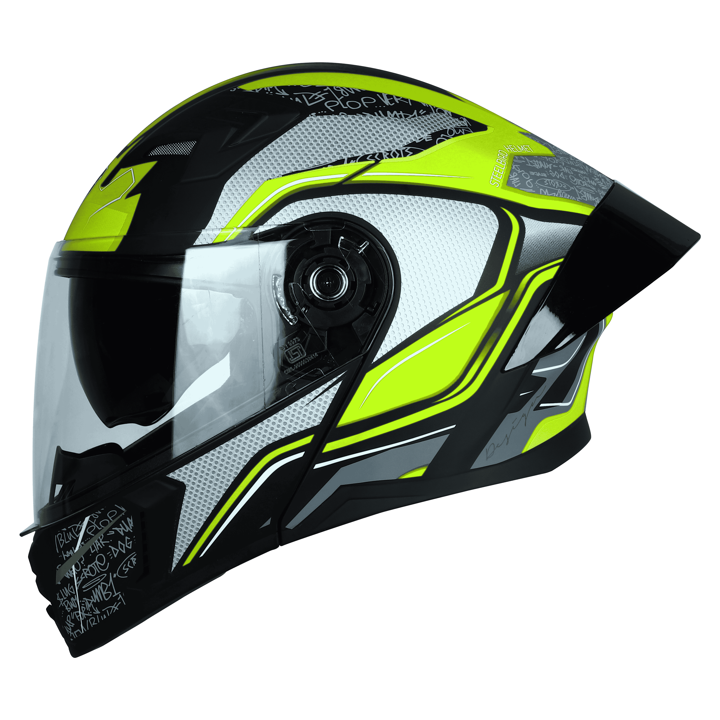 SBA-20 ISS Racer Mat Black With Neon