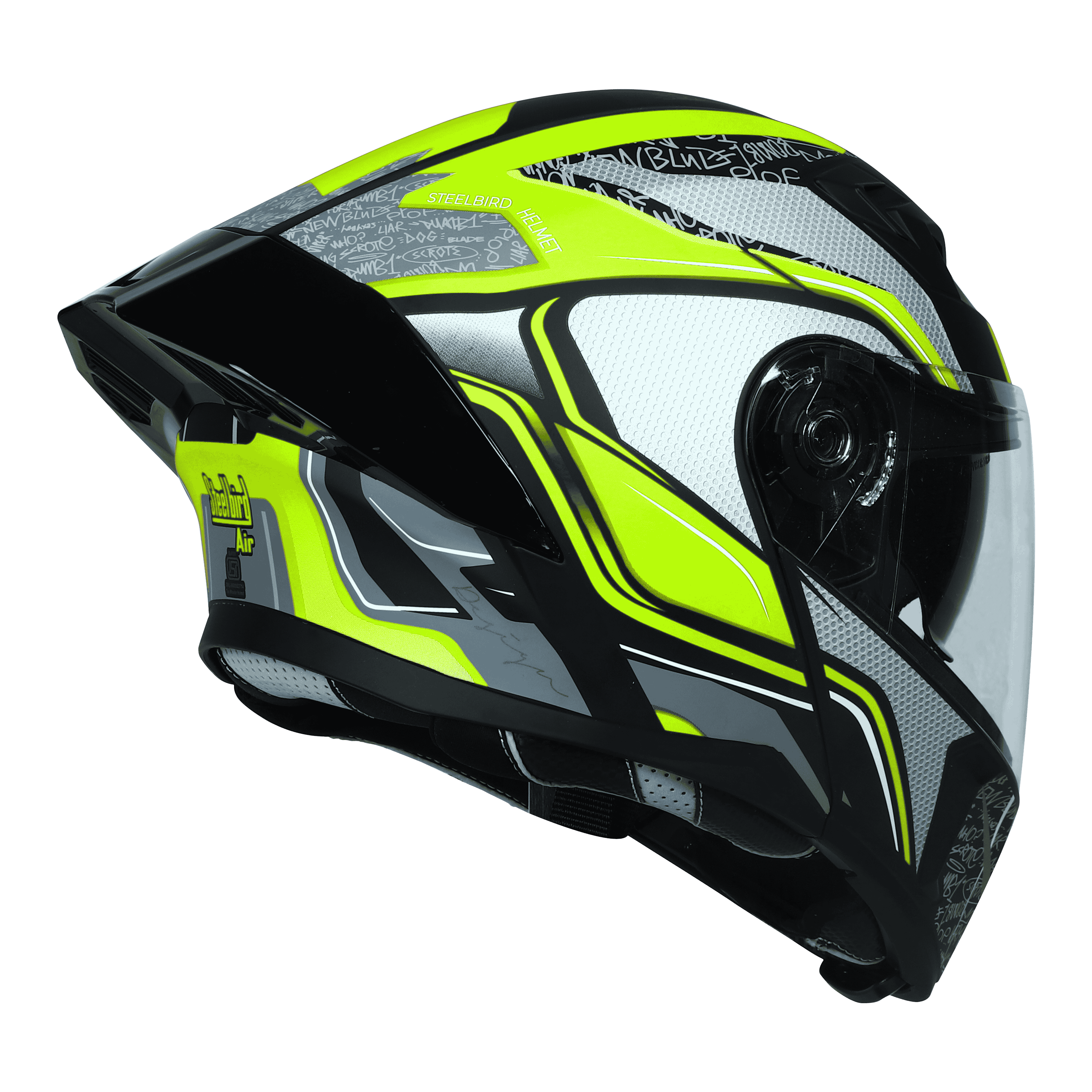 SBA-20 ISS Racer Mat Black With Neon