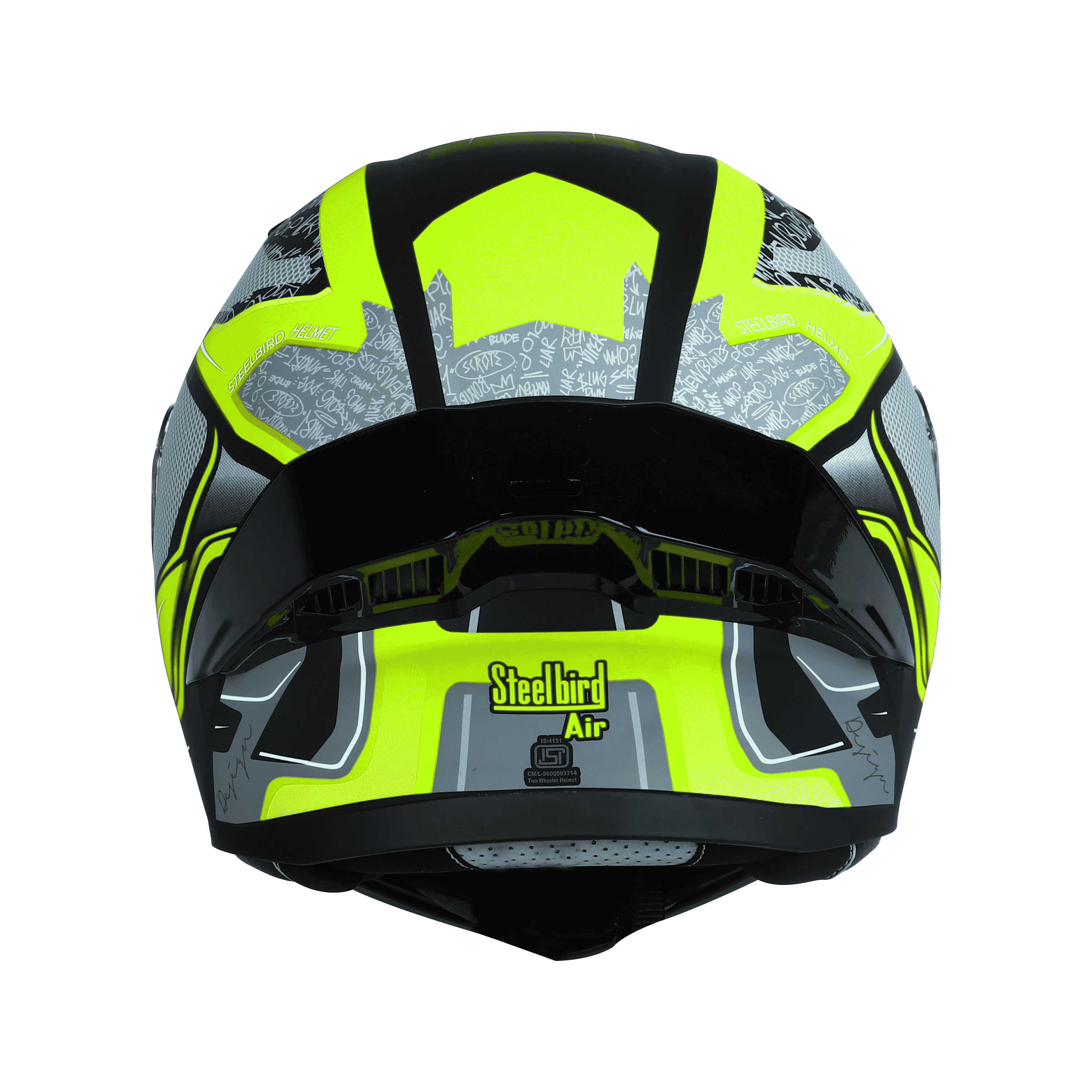 SBA-20 ISS Racer Mat Black With Neon