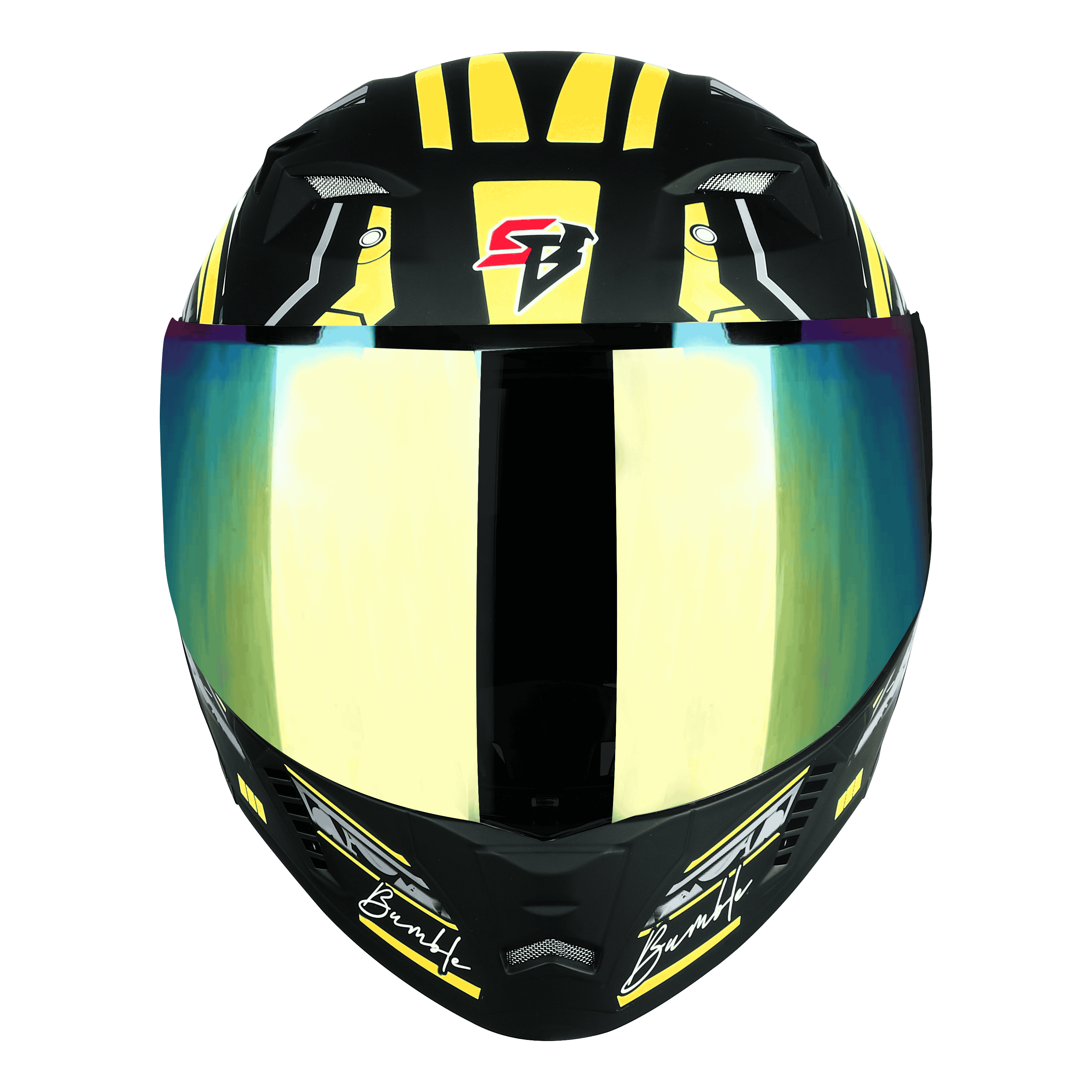 SBA-20 Bumble Mat Black With Neon