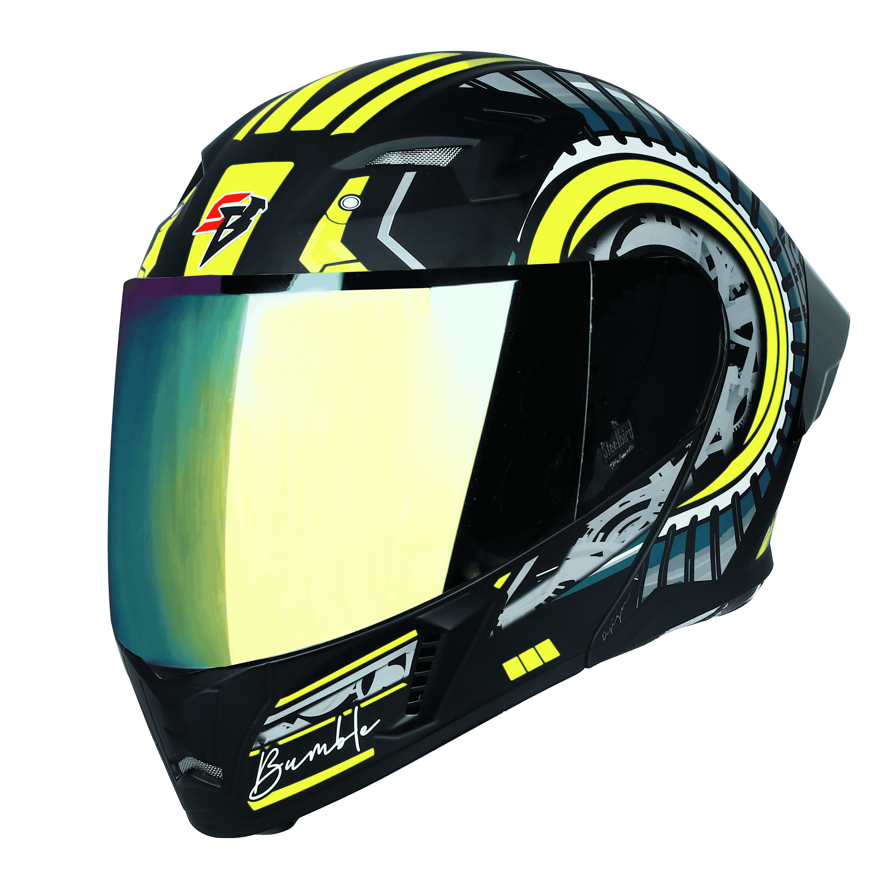 SBA-20 Bumble Mat Black With Neon