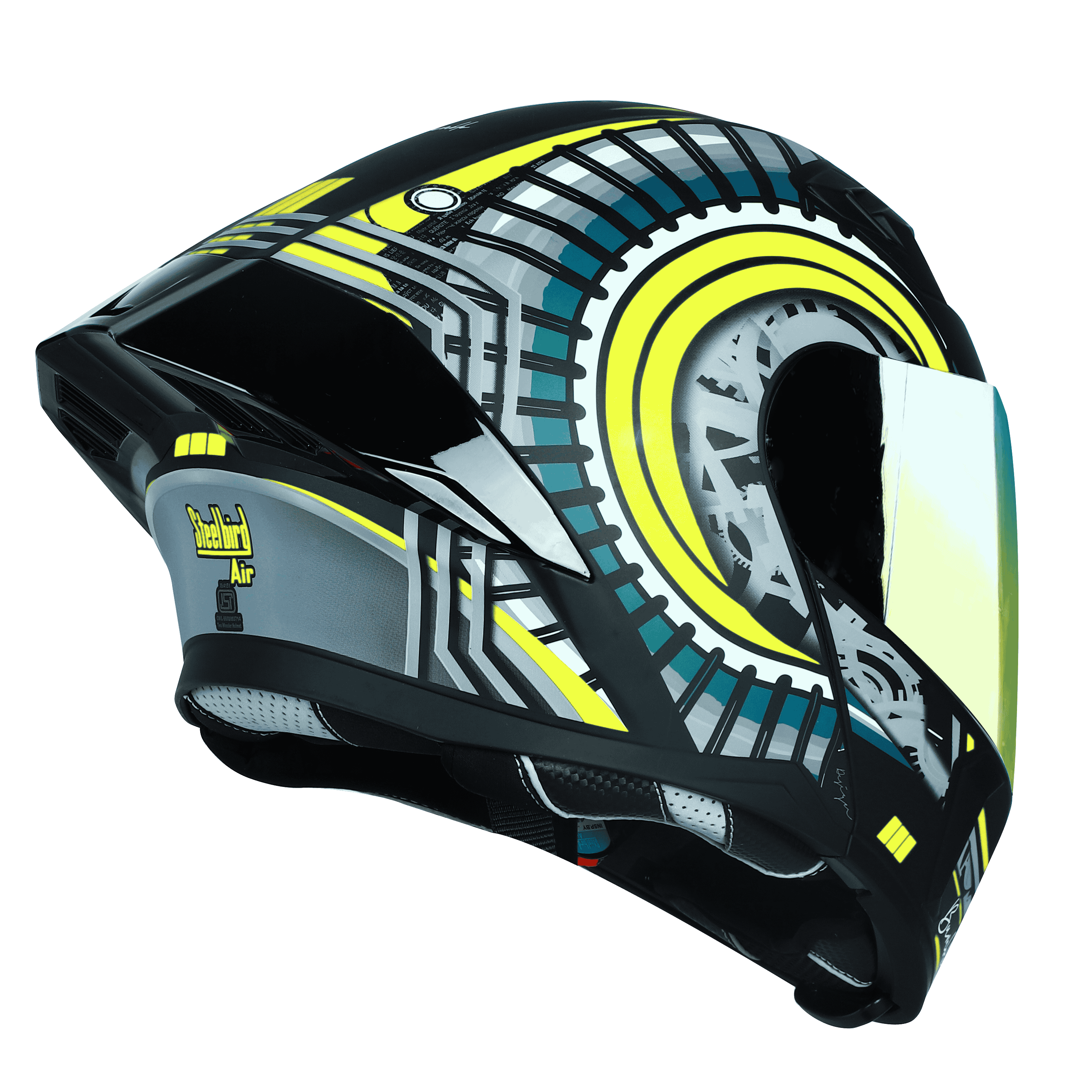 SBA-20 Bumble Mat Black With Neon