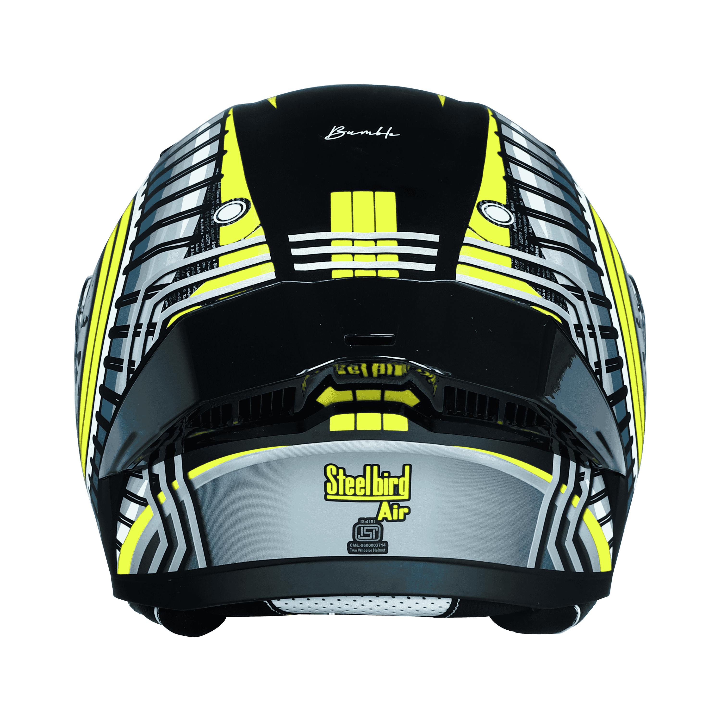 SBA-20 Bumble Mat Black With Neon