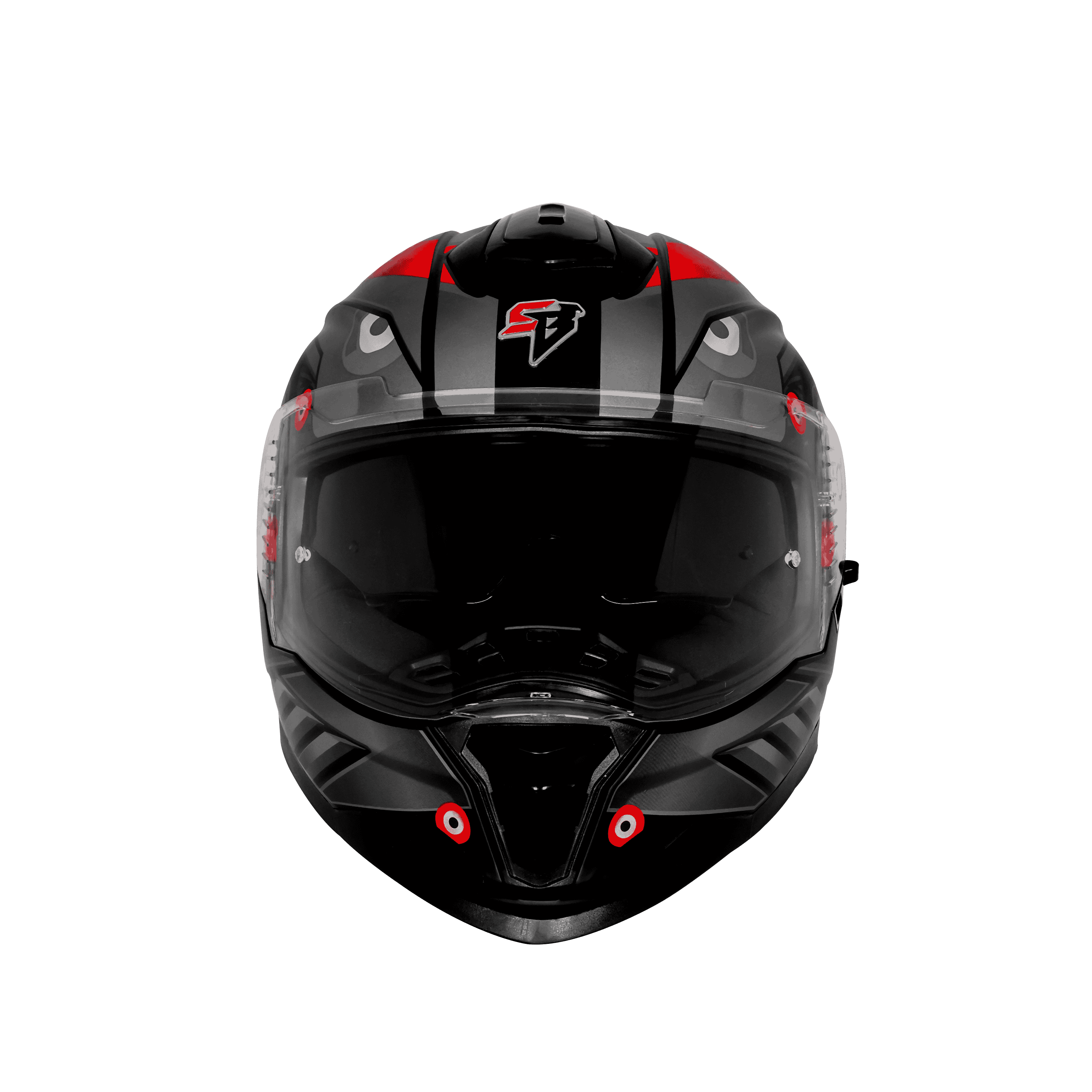 SBH-57 ISS FIGHTER F8 MAT BLACK WITH GREY