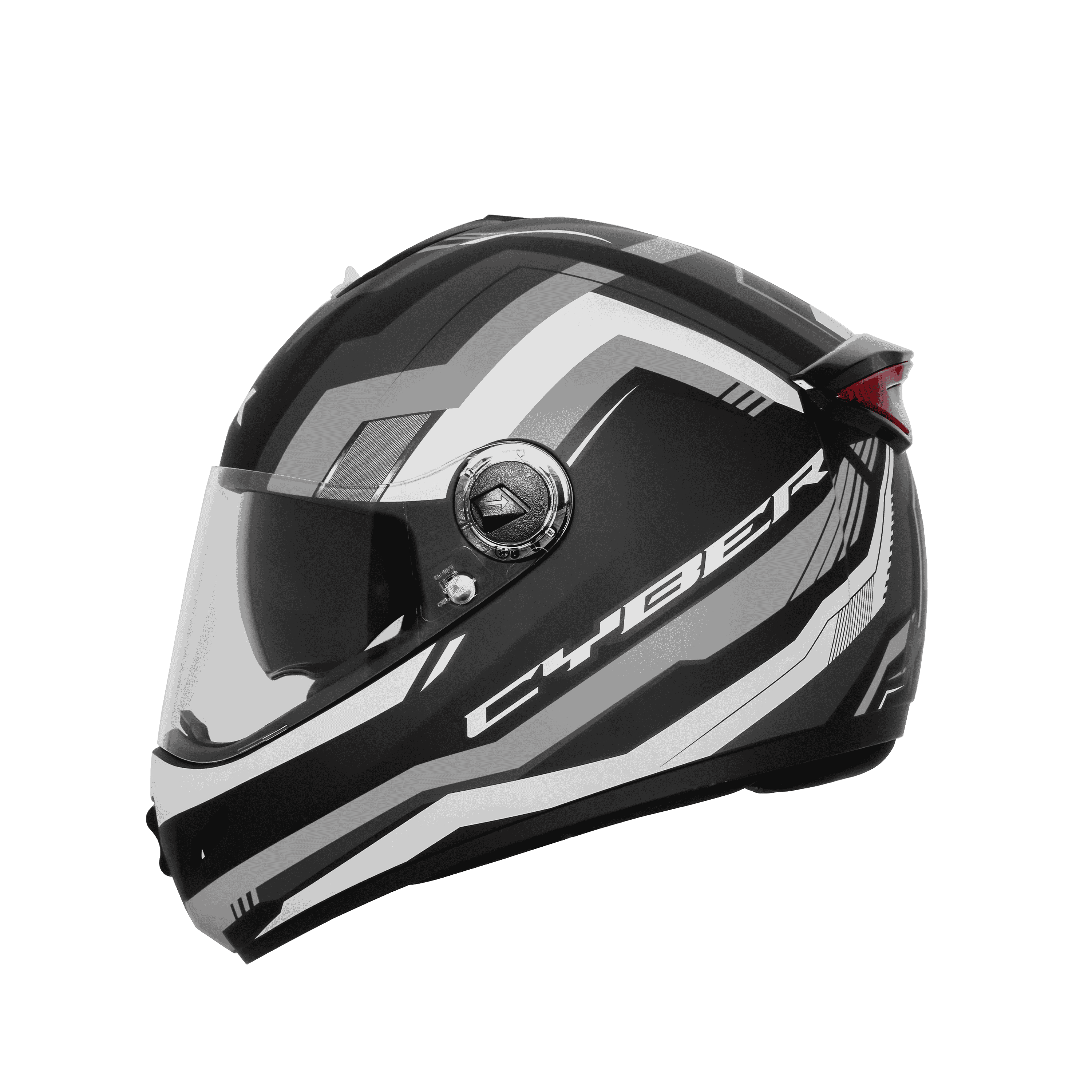 SBH-34 ISS RF CYBER GLOSSY BLACK WITH GREY