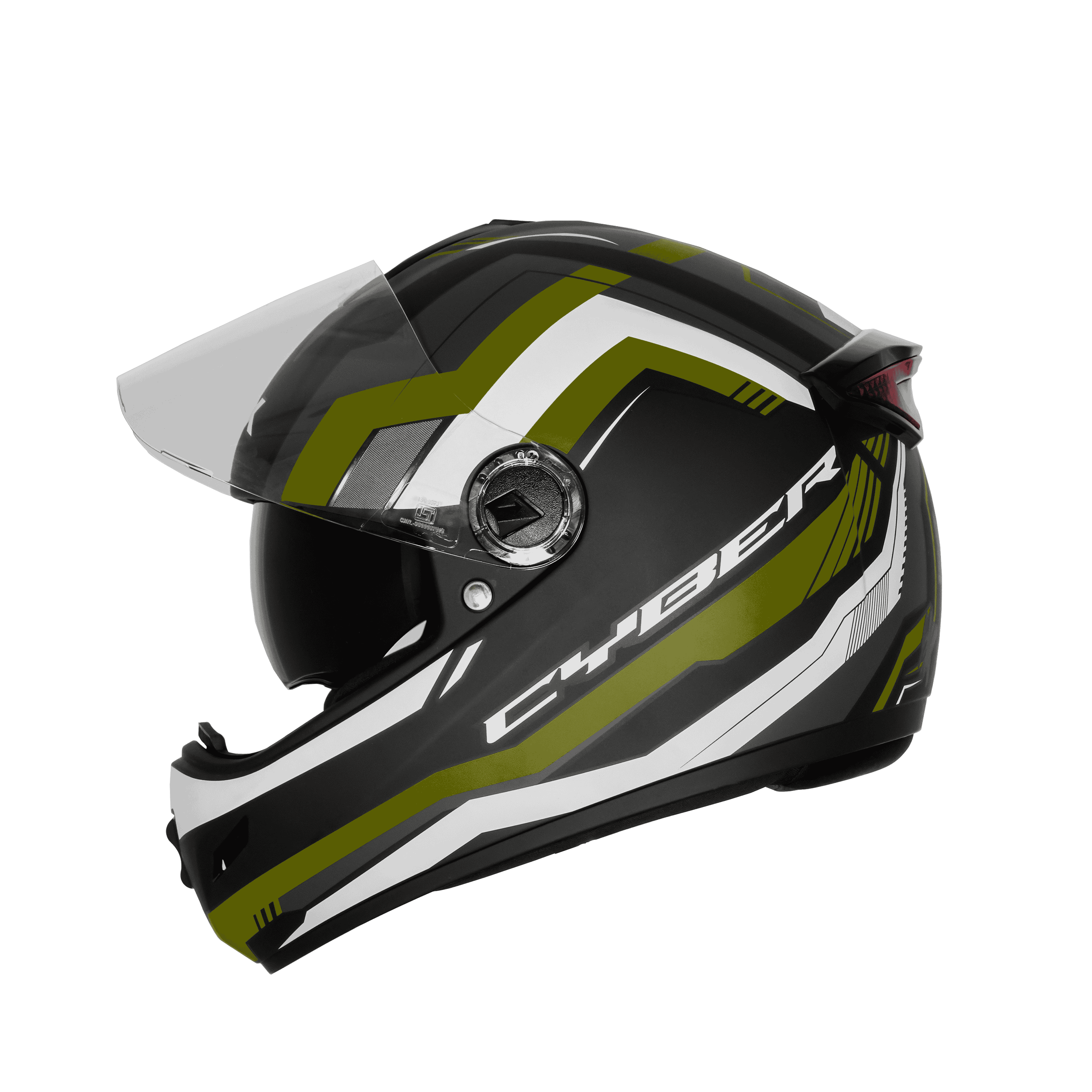 SBH-34 ISS RF CYBER GLOSSY BLACK WITH GREEN