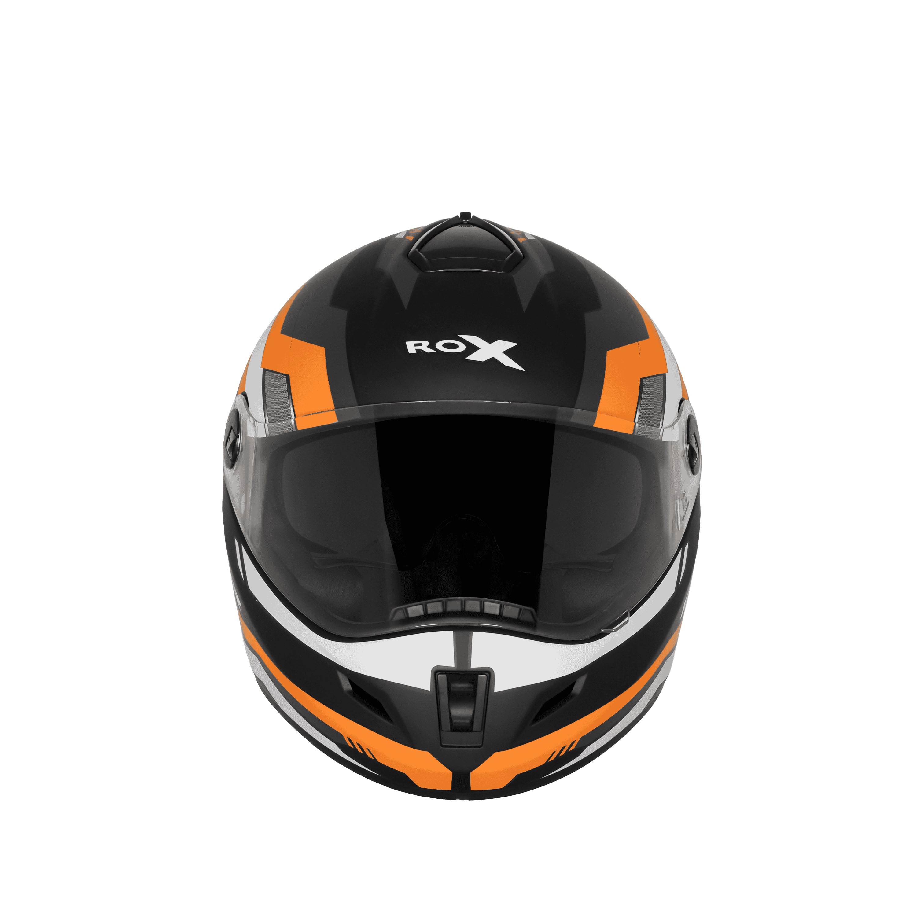 SBH-34 ISS RF CYBER GLOSSY BLACK WITH ORANGE