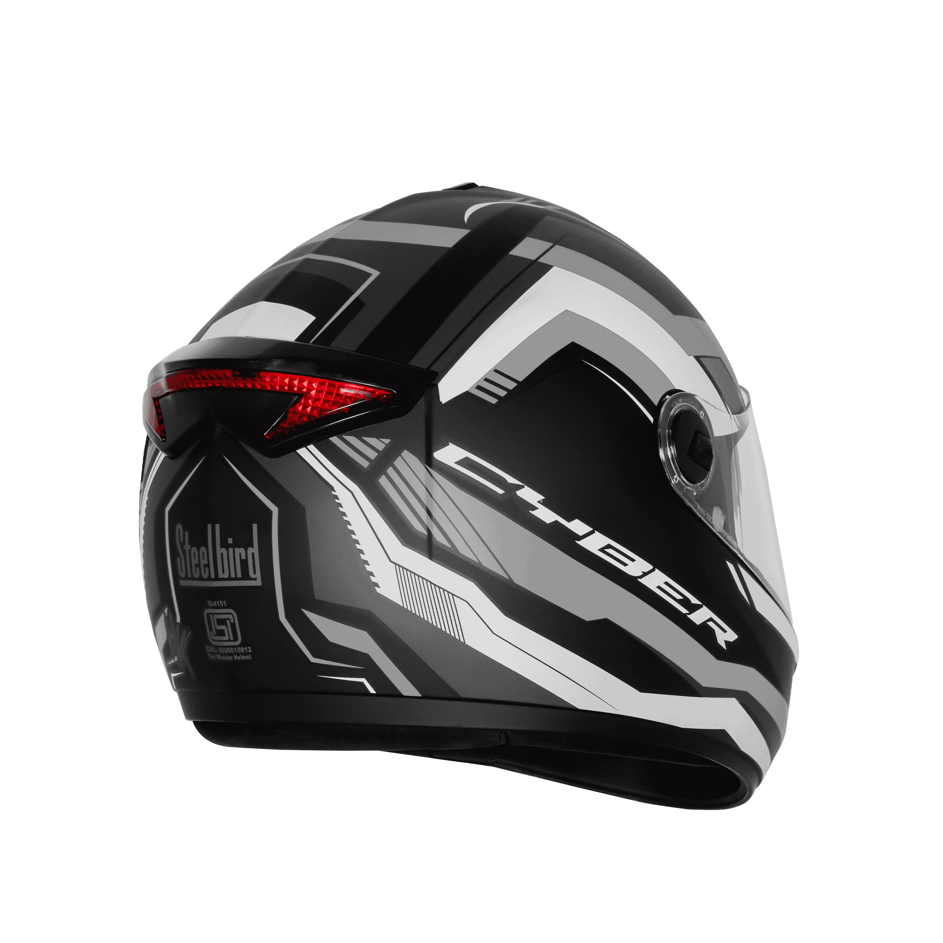 SBH-34 ISS RF CYBER MAT BLACK WITH GREY