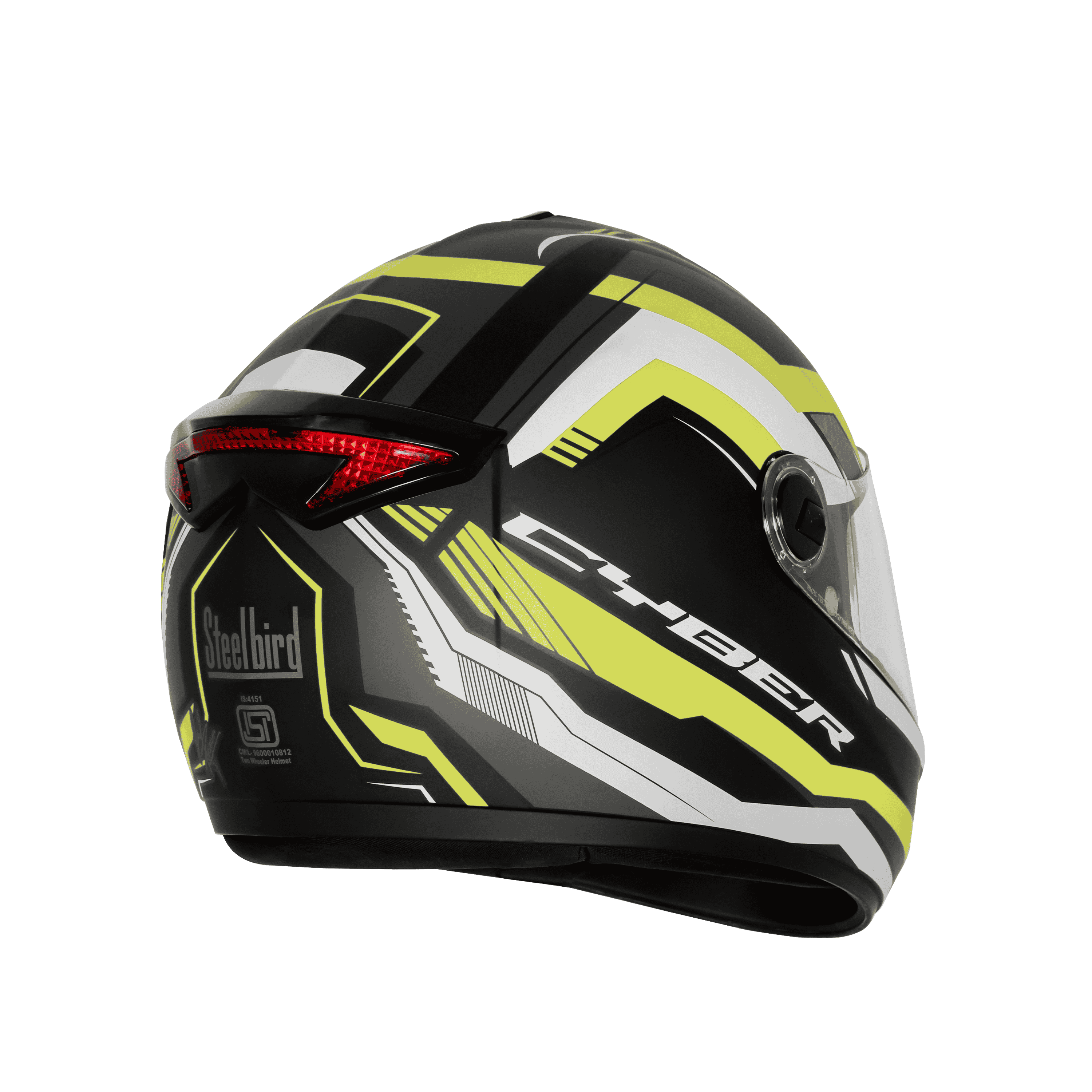 SBH-34 ISS RF CYBER MAT BLACK WITH NEON