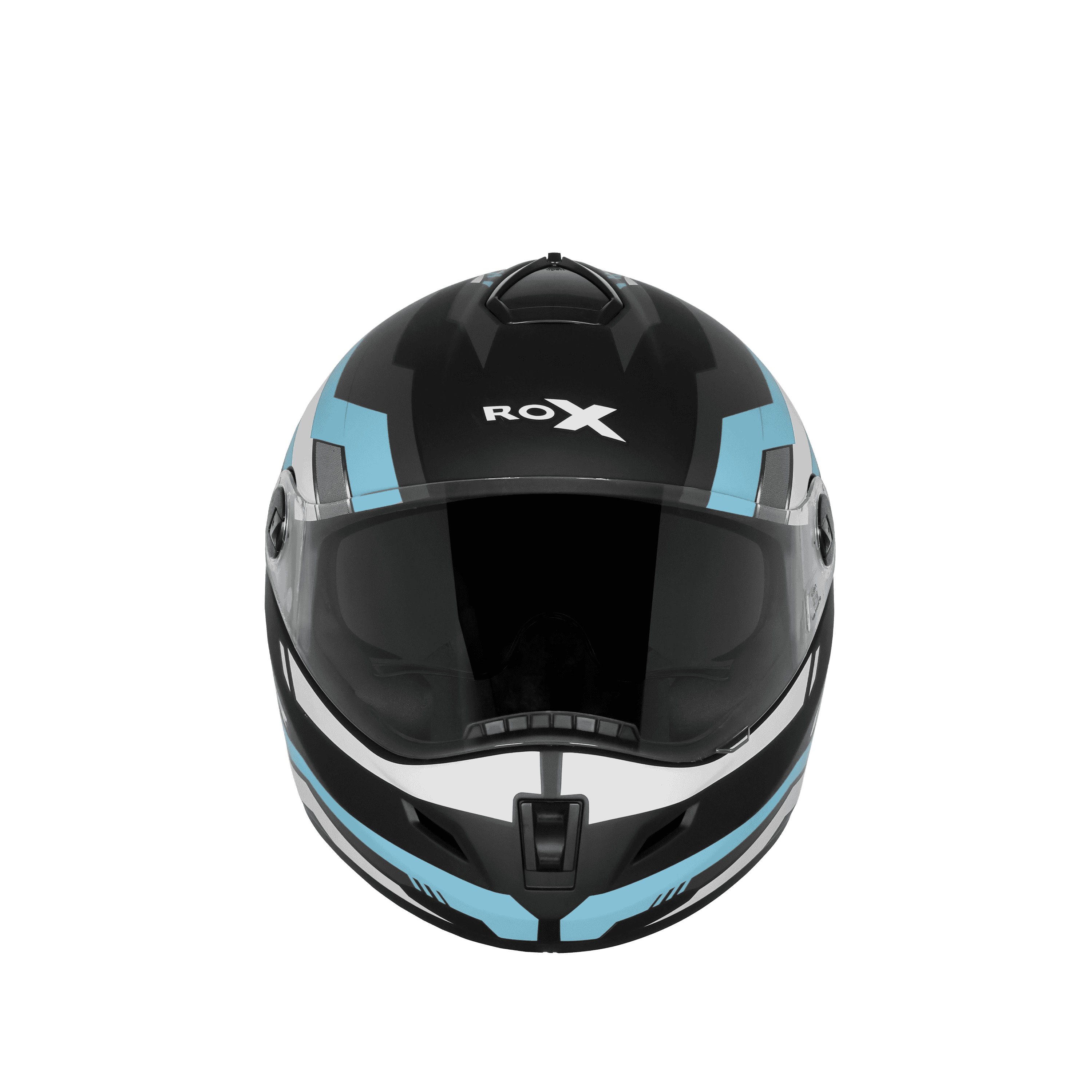SBH-34 ISS RF CYBER MAT BLACK WITH JAZZ BLUE