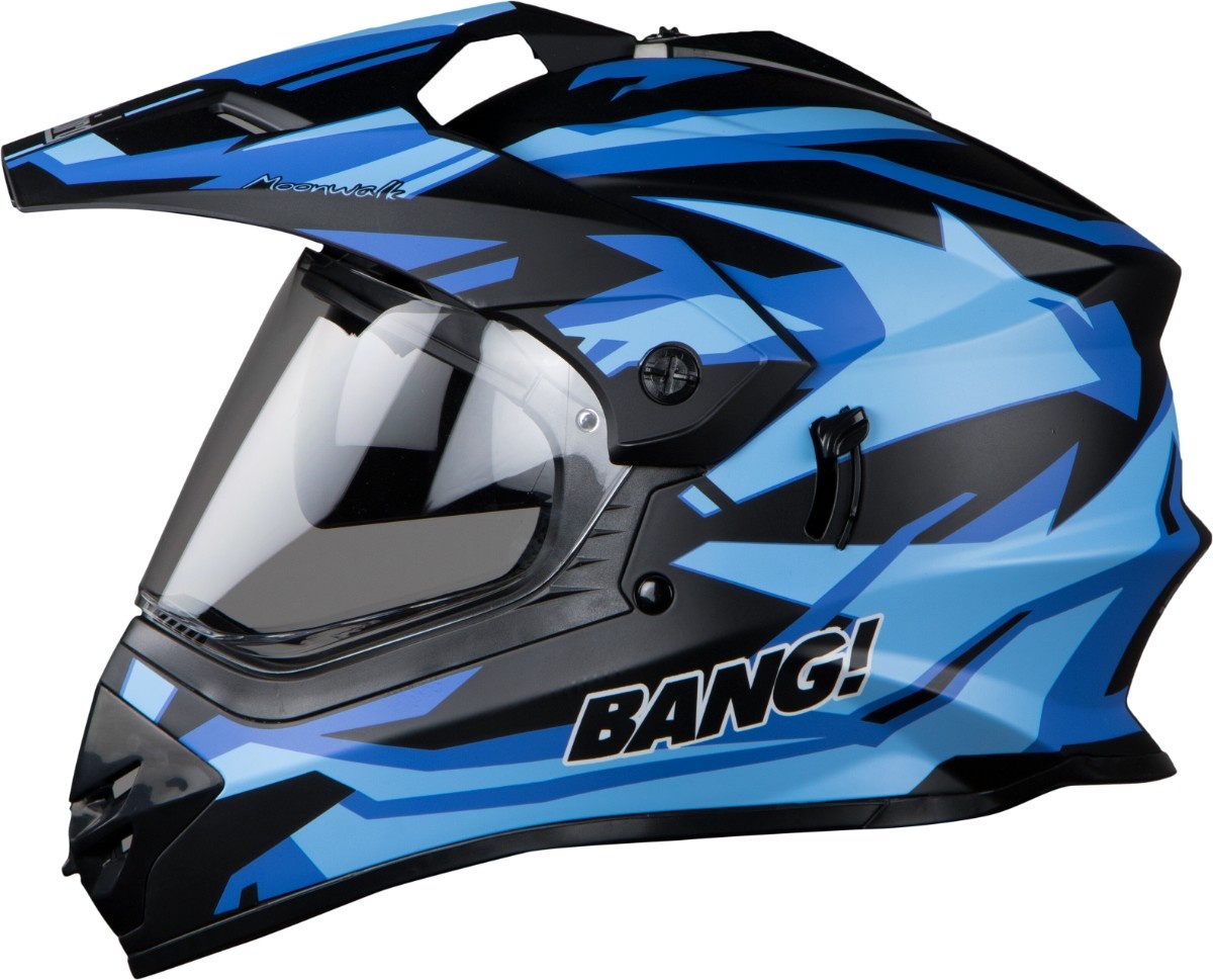 SB-42 Bang Moonwalk Glossy Black With Blue Plus P-Cap