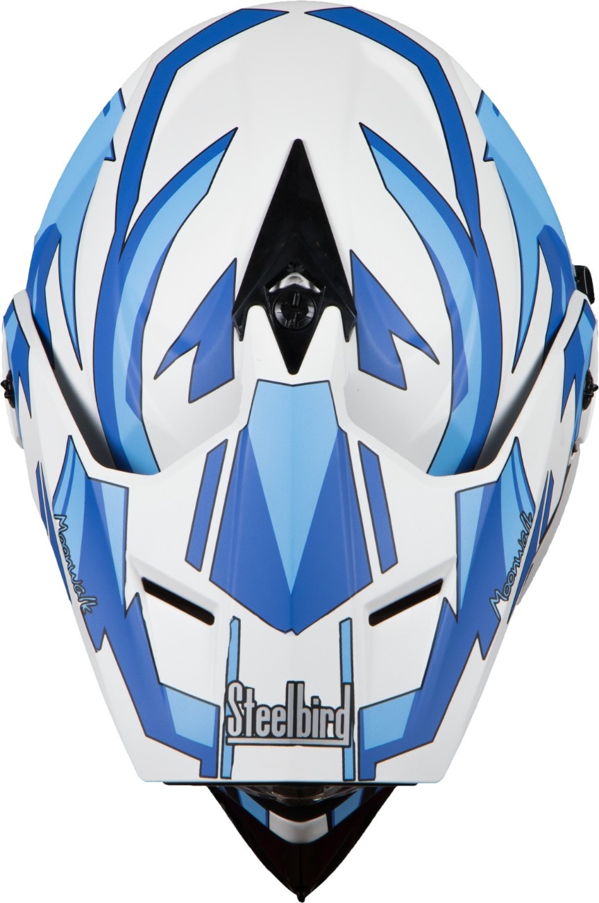 SB-42 Bang Moonwalk Mat White With Blue Plus P-Cap