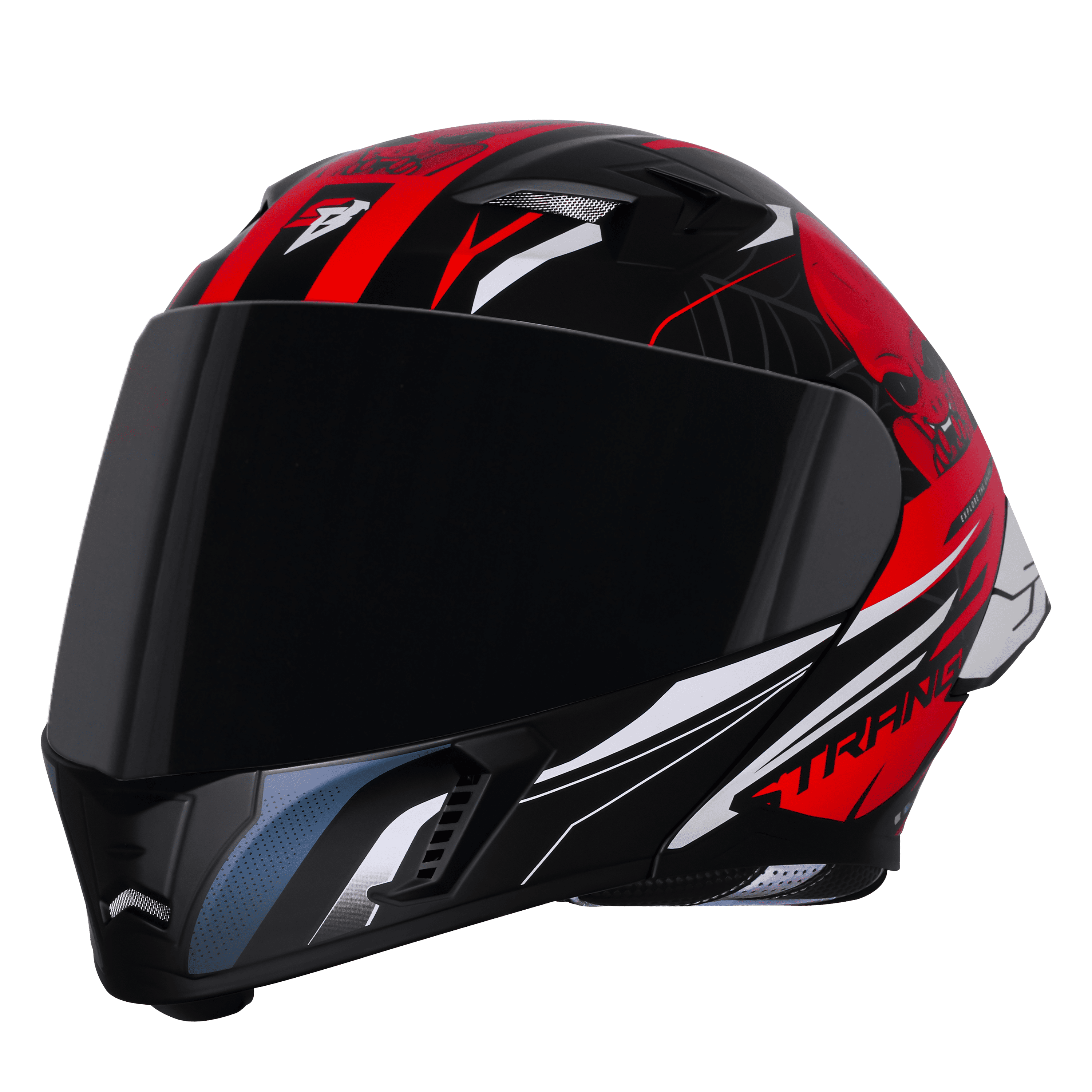 SBA-20/SB-106 STRANGE GLOSSY BLACK WITH RED