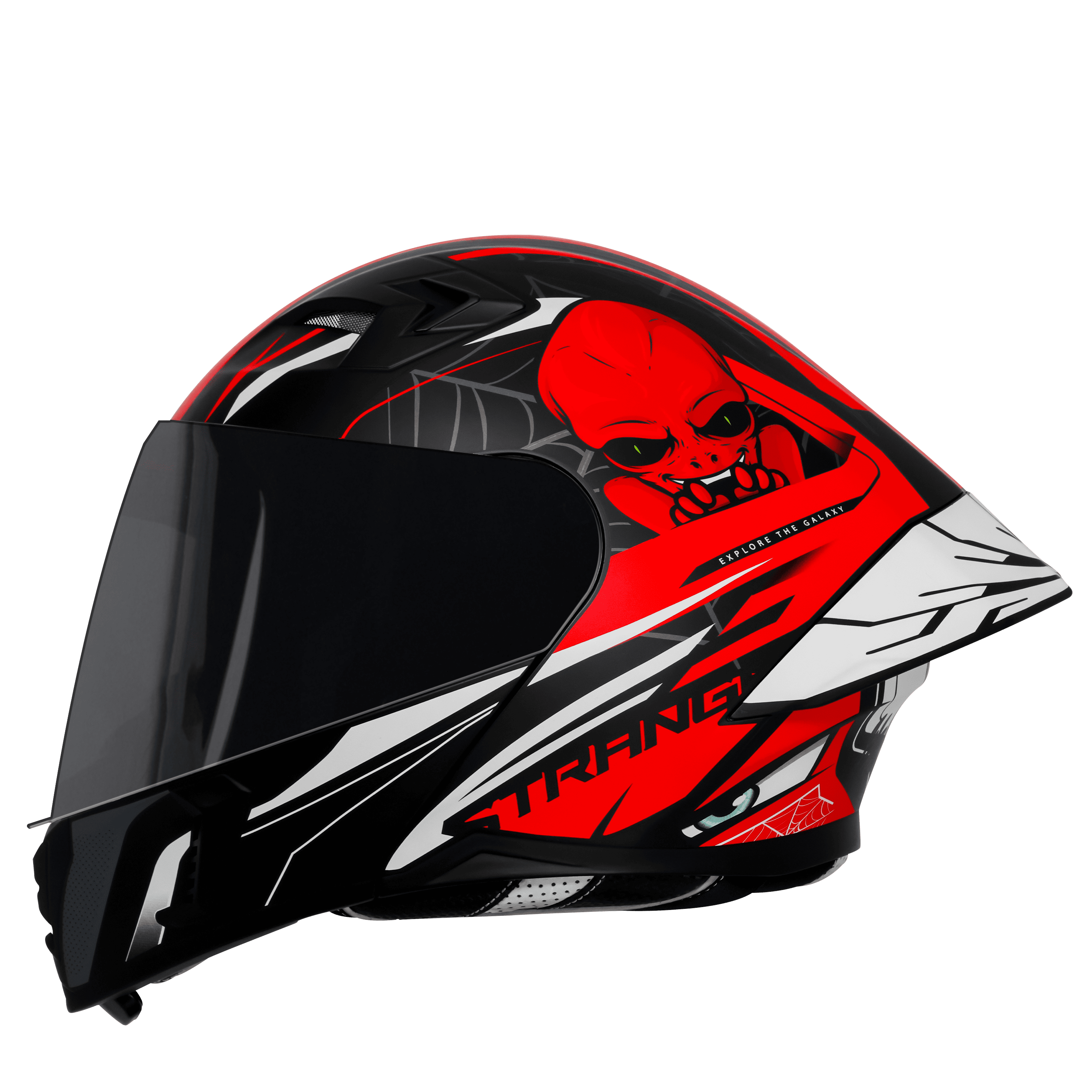 SBA-20/SB-106 STRANGE GLOSSY BLACK WITH RED