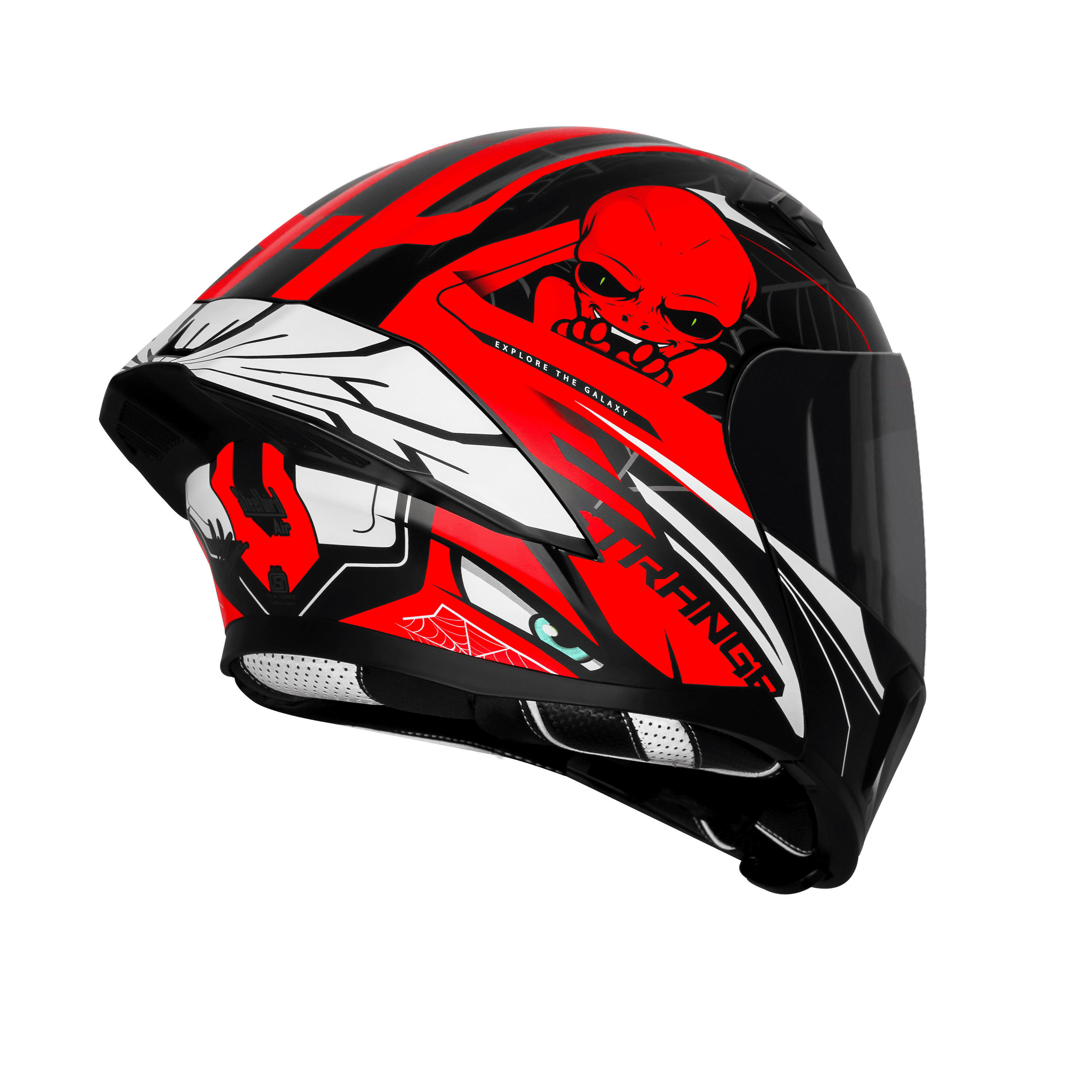 SBA-20/SB-106 STRANGE GLOSSY BLACK WITH RED
