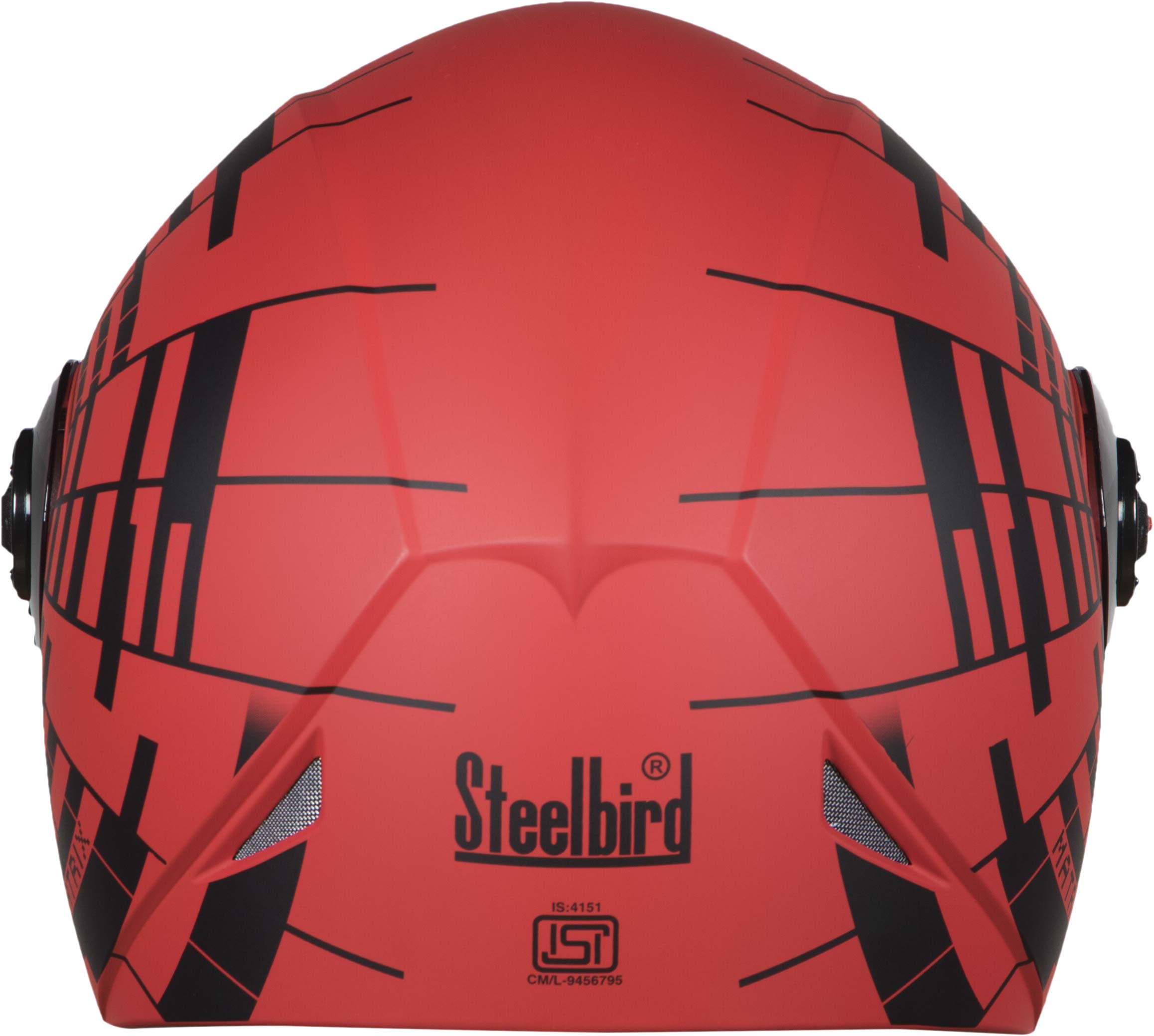 SB-41 OSCAR MATRIX M.S.RED-BLACK PL.VISOR 600MM