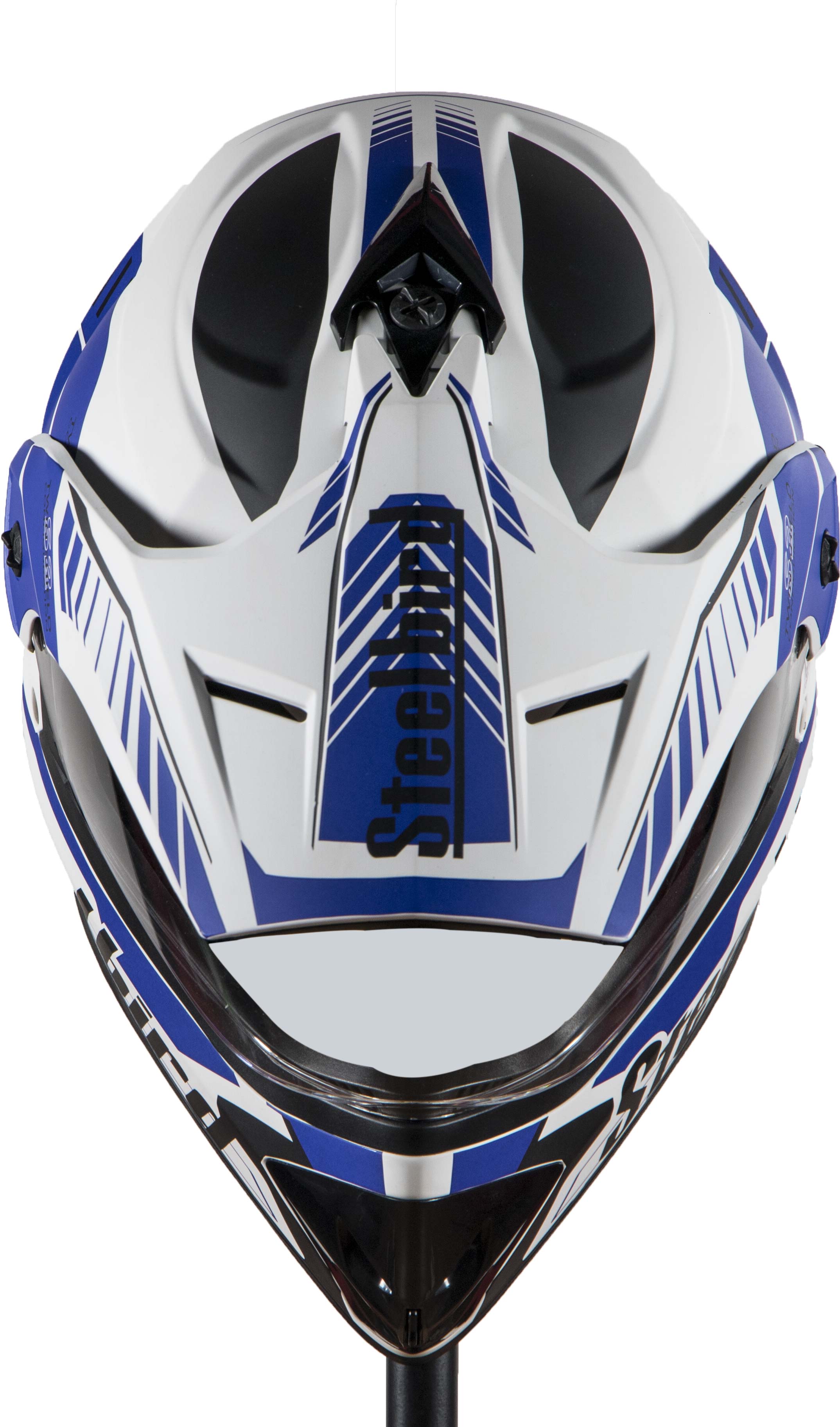 SB-42 Airborne Glossy White With Blue +P-Cap