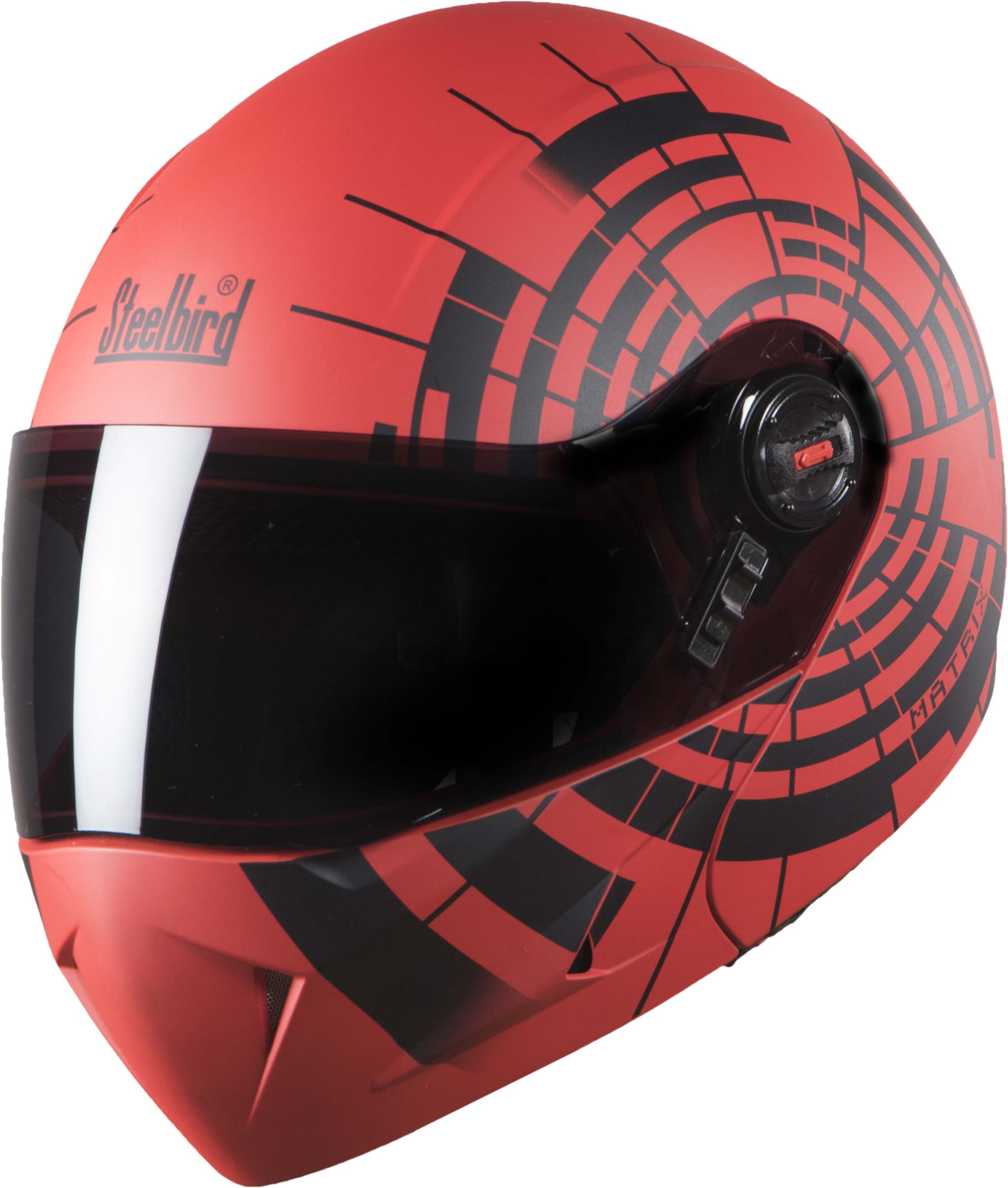 SB-41 OSCAR MATRIX M.S.RED-BLACK PL.VISOR 600MM